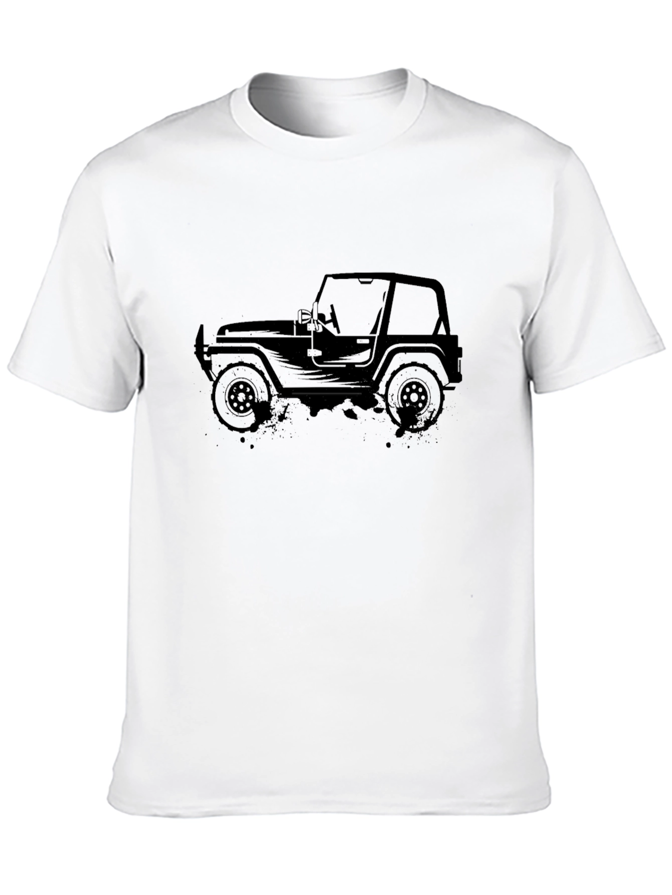 Black Jeep Graphic T-Shirt - Off Road Adventure Tee