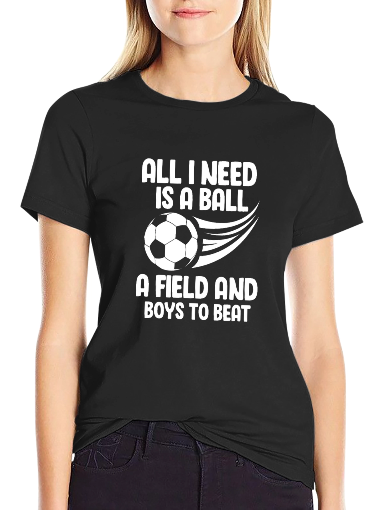 Soccer Lover T-Shirt: All I Need is a Ball