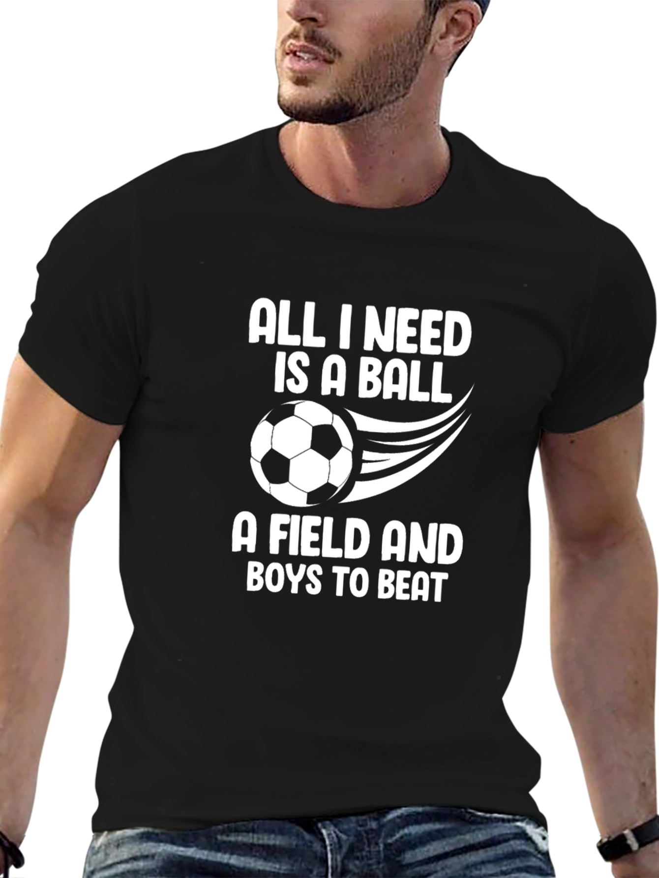 Soccer Lover T-Shirt: All I Need is a Ball