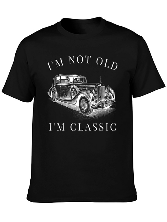 Classic Car Graphic Tee - Im Not Old Im Classic