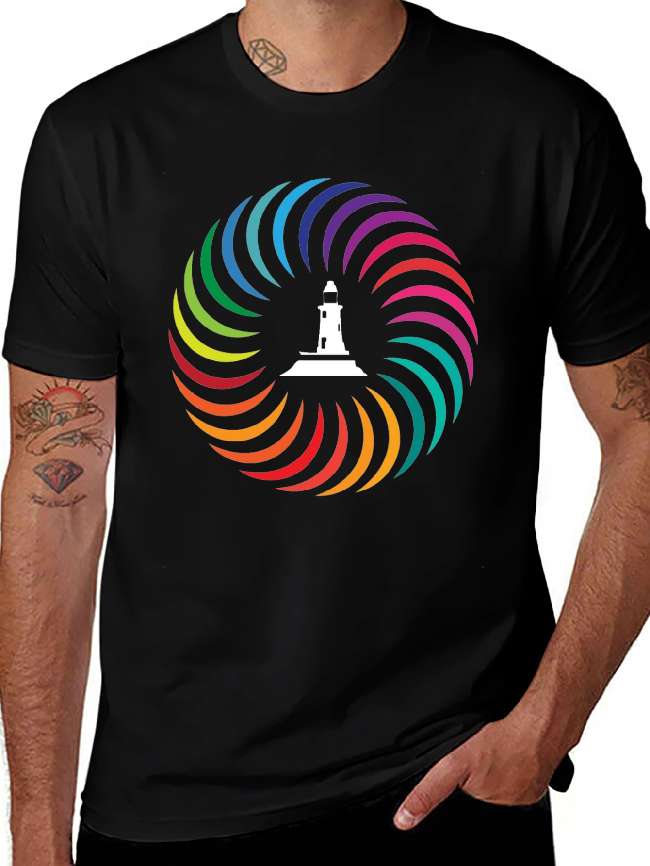 Rainbow Lighthouse T-Shirt