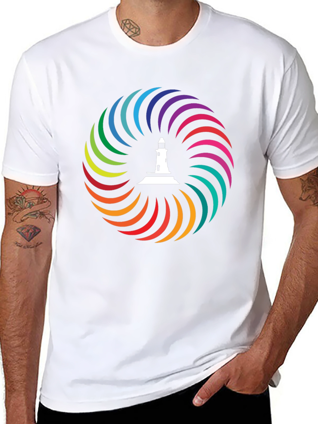 Rainbow Lighthouse T-Shirt
