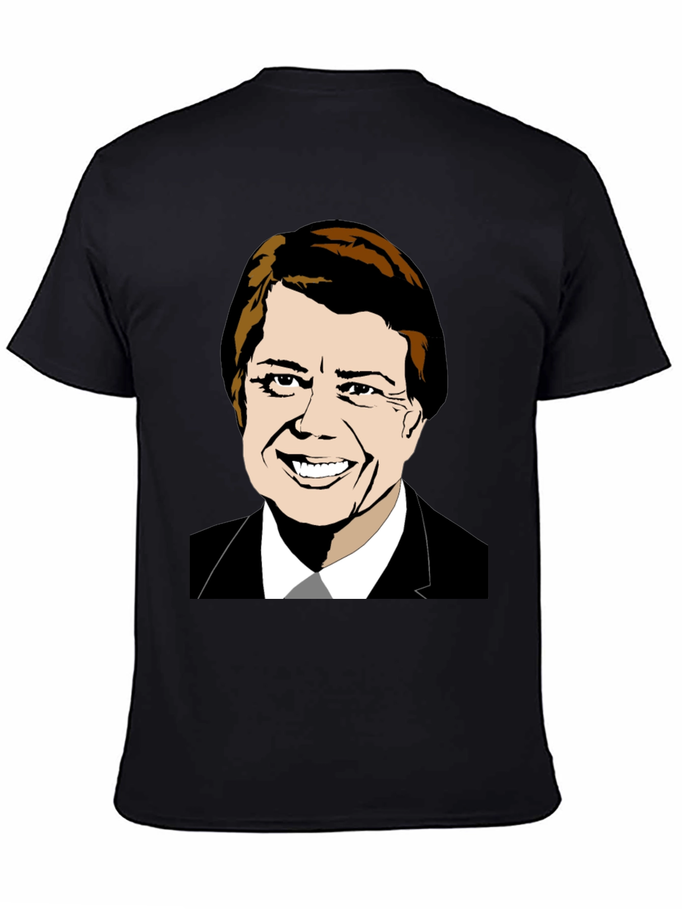 Jimmy Carter Graphic Tee - Political Cartoon T-Shirt