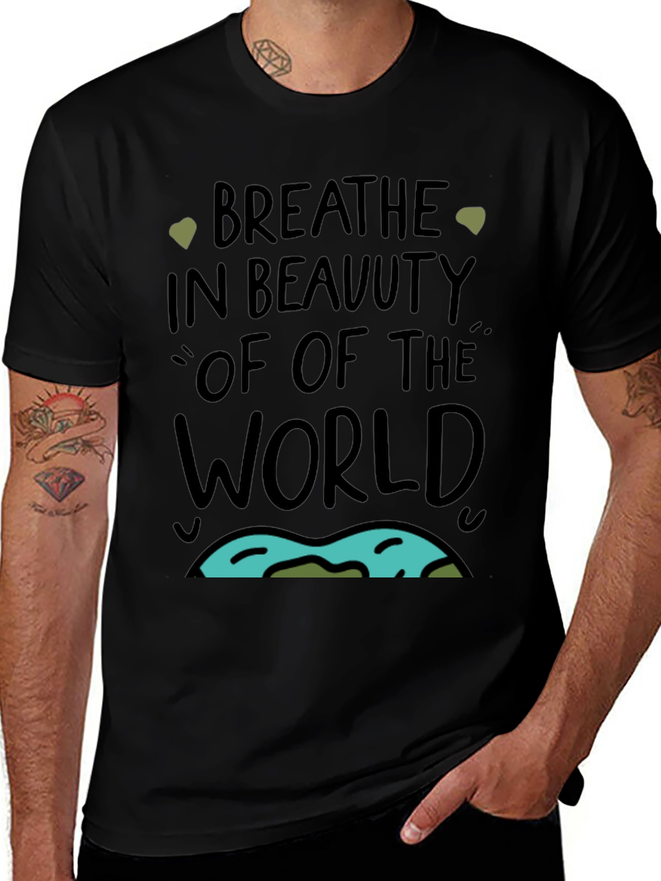 Breathe in Beauty T-Shirt - Nature Lover Tee