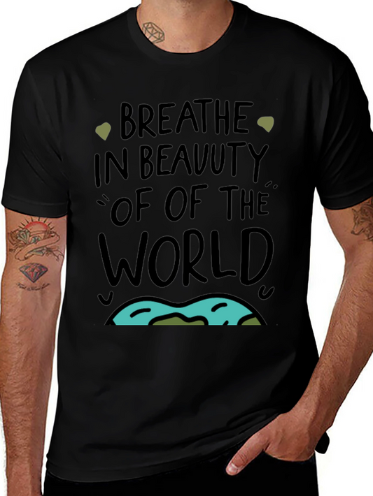 Breathe in Beauty T-Shirt - Nature Lover Tee