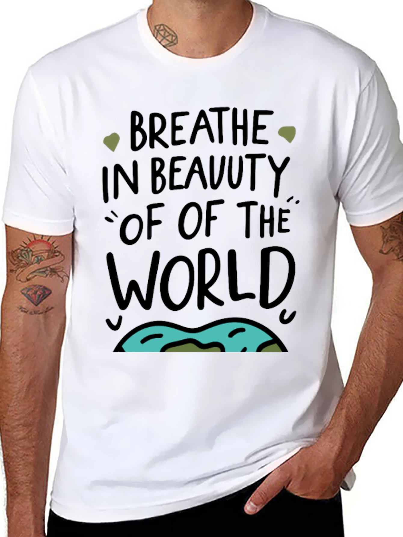 Breathe in Beauty T-Shirt - Nature Lover Tee