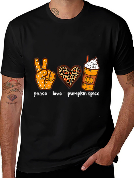 Peace Love Pumpkin Spice T-Shirt