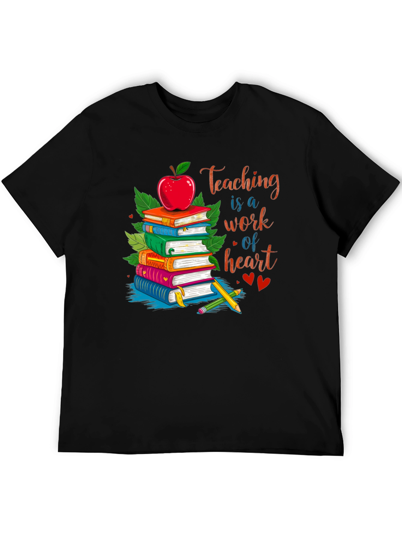 Teachers Heart T-Shirt