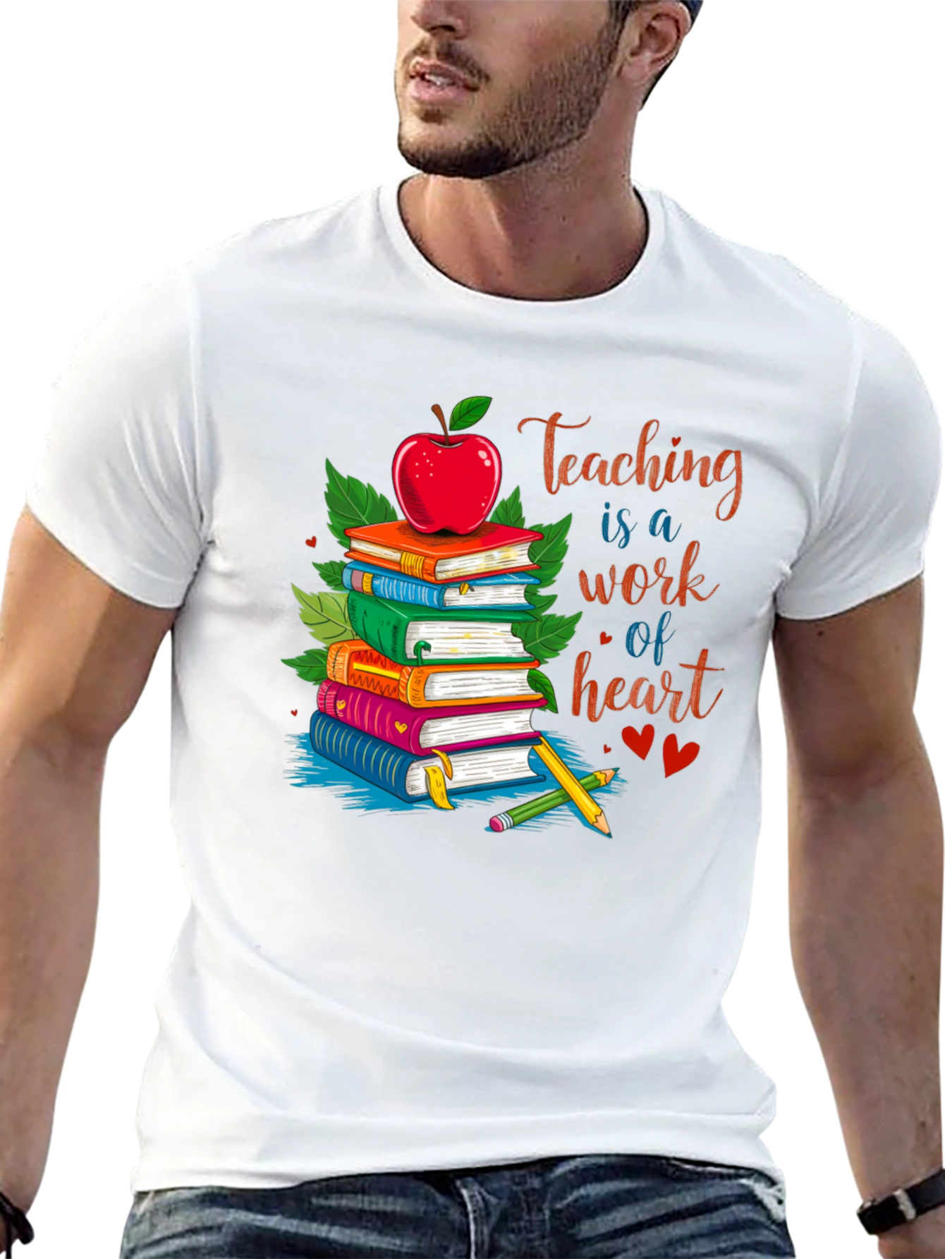 Teachers Heart T-Shirt