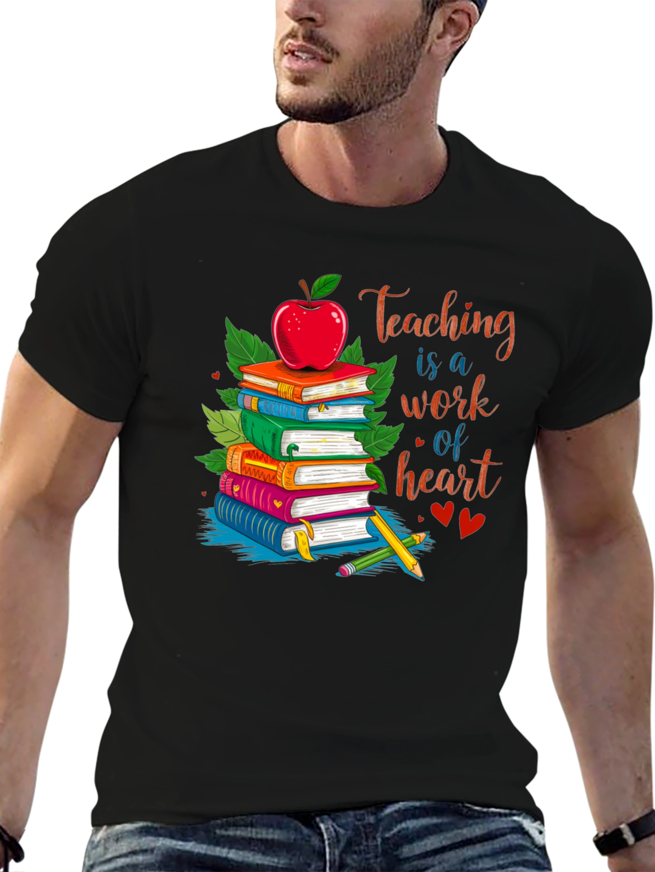 Teachers Heart T-Shirt
