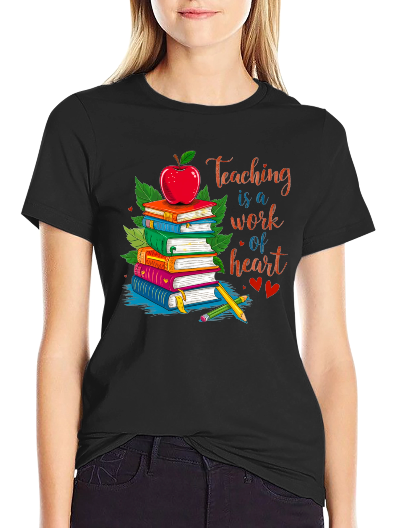 Teachers Heart T-Shirt