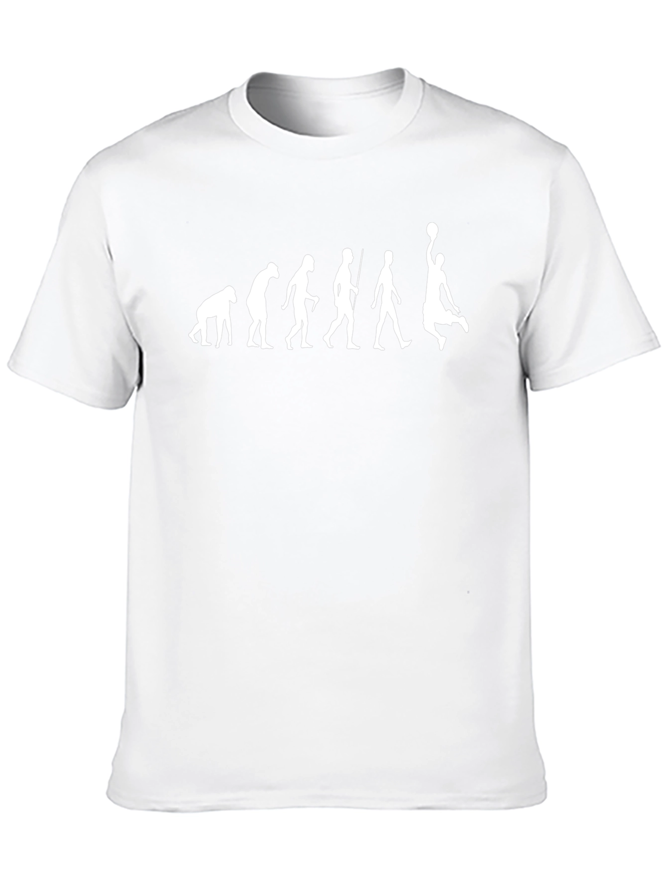 Evolution of Basketball Mens T-Shirt