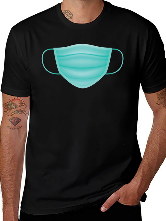 Mask Graphic T-Shirt - Stay Safe in Style