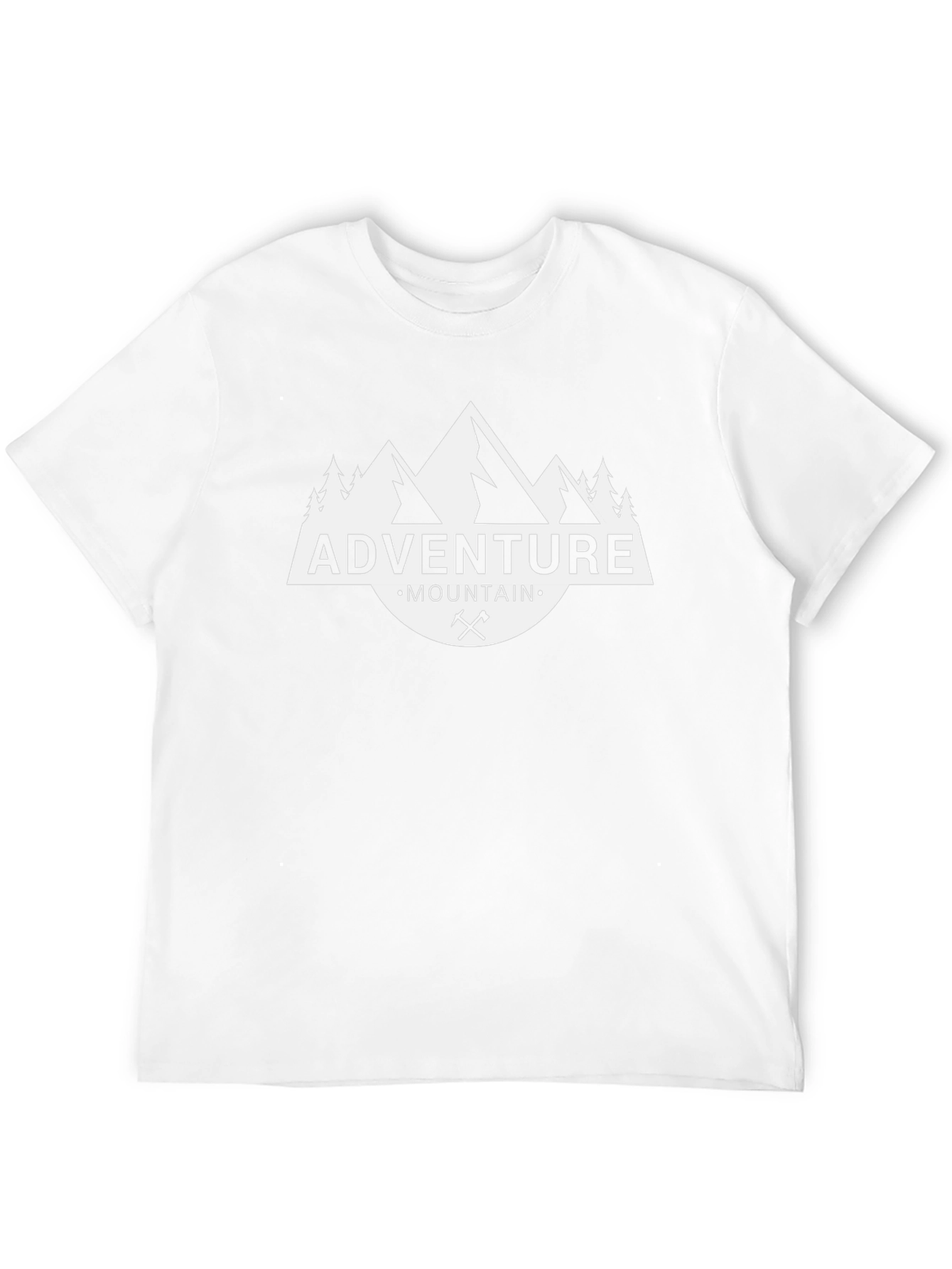 Adventure Mountain Graphic T-Shirt - Black