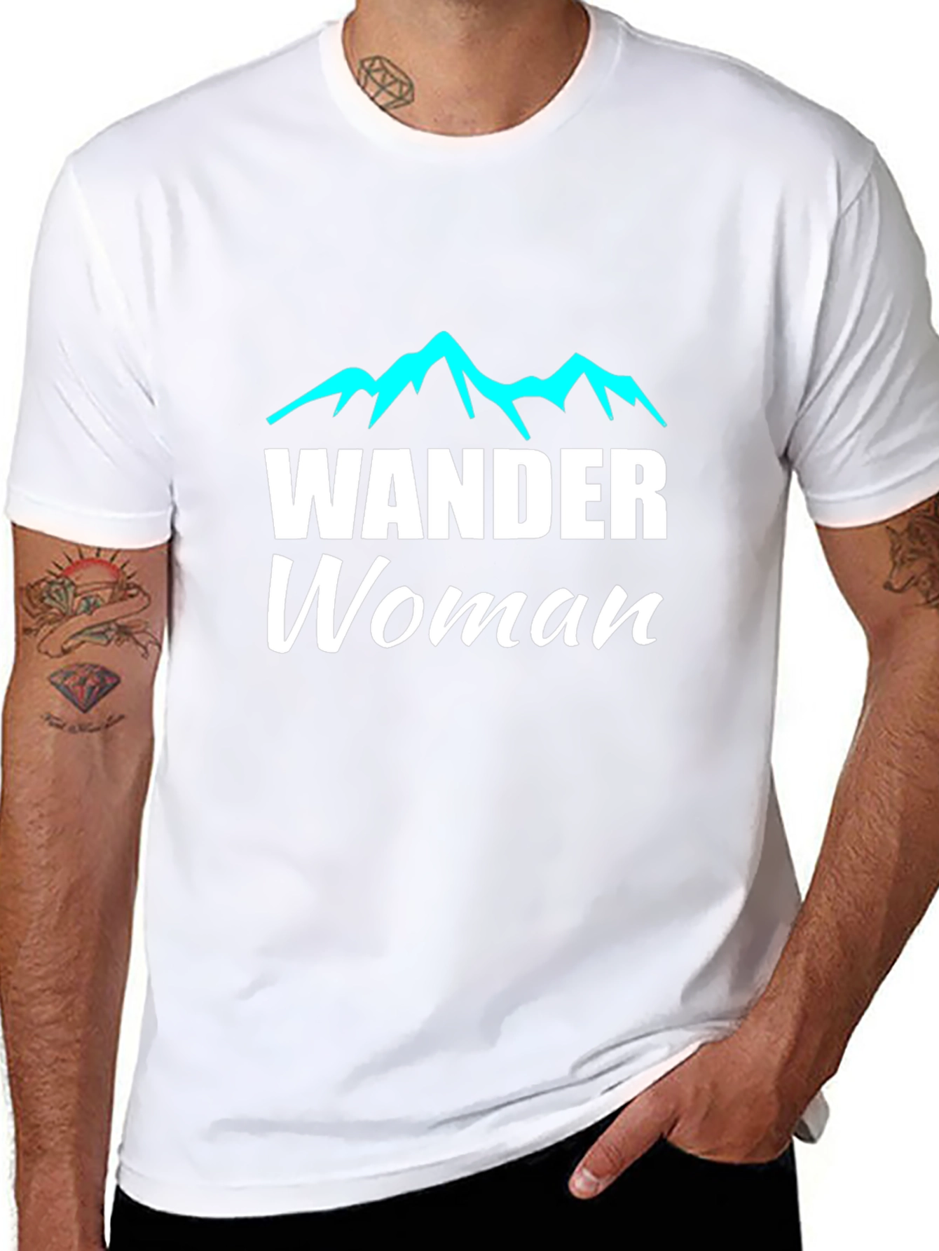 Wander Woman Graphic Tee - Adventurous Style