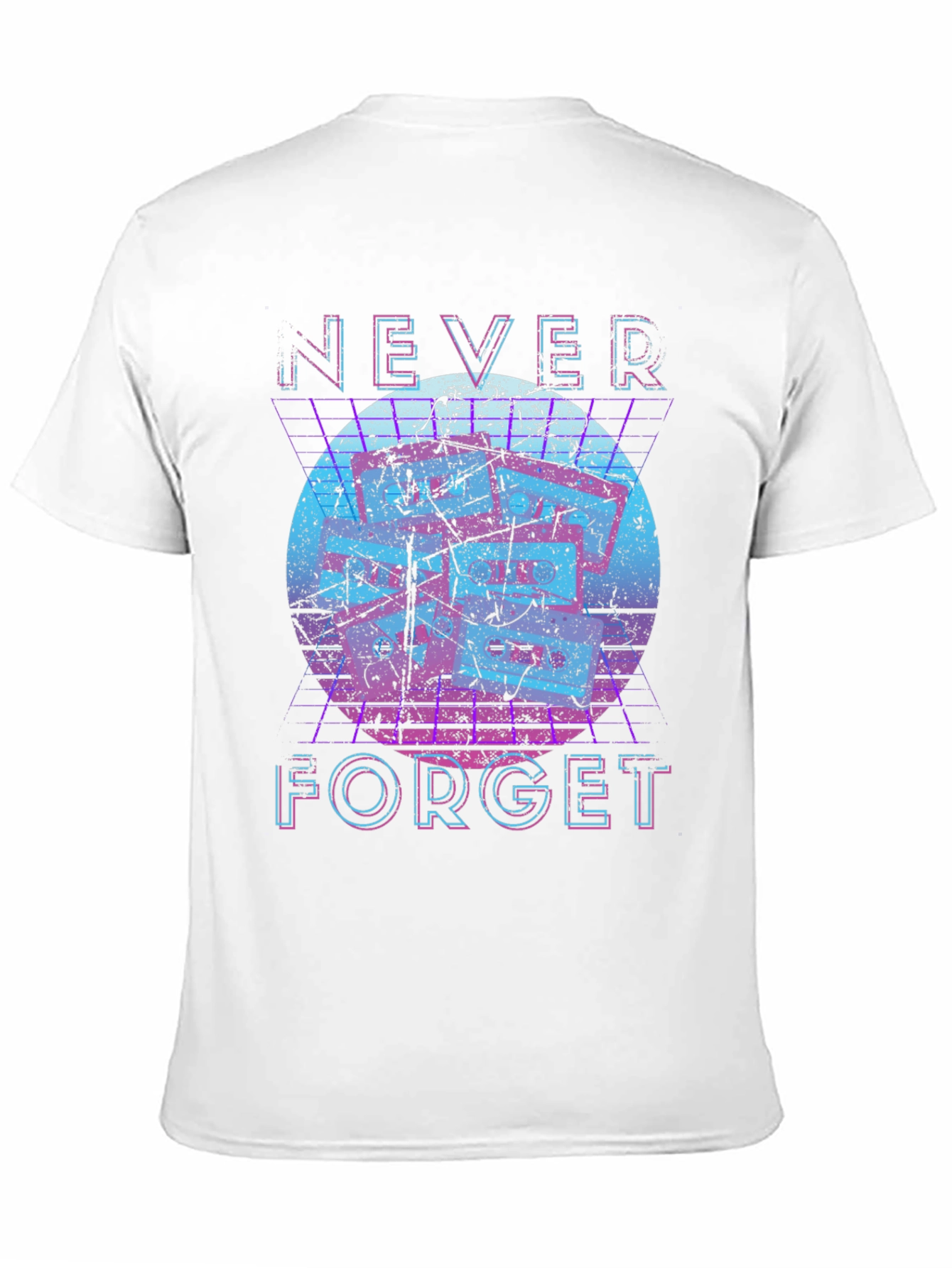 Retro Never Forget Graphic T-Shirt