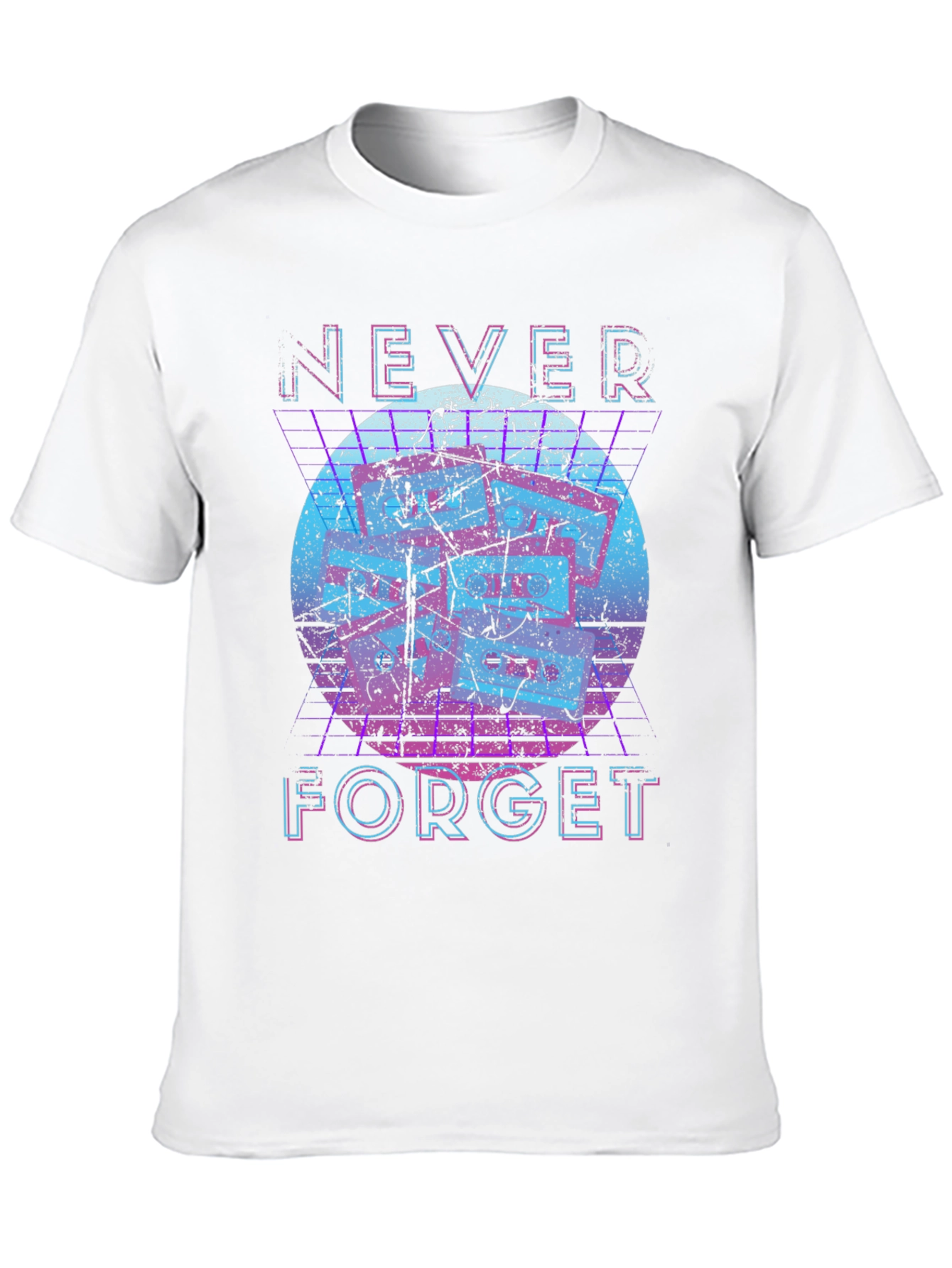 Retro Never Forget Graphic T-Shirt