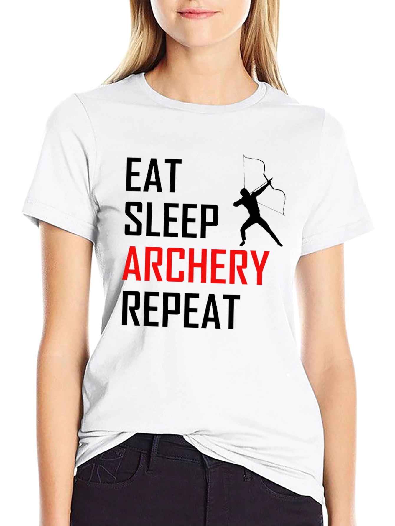 Eat Sleep Archery Repeat T-Shirt