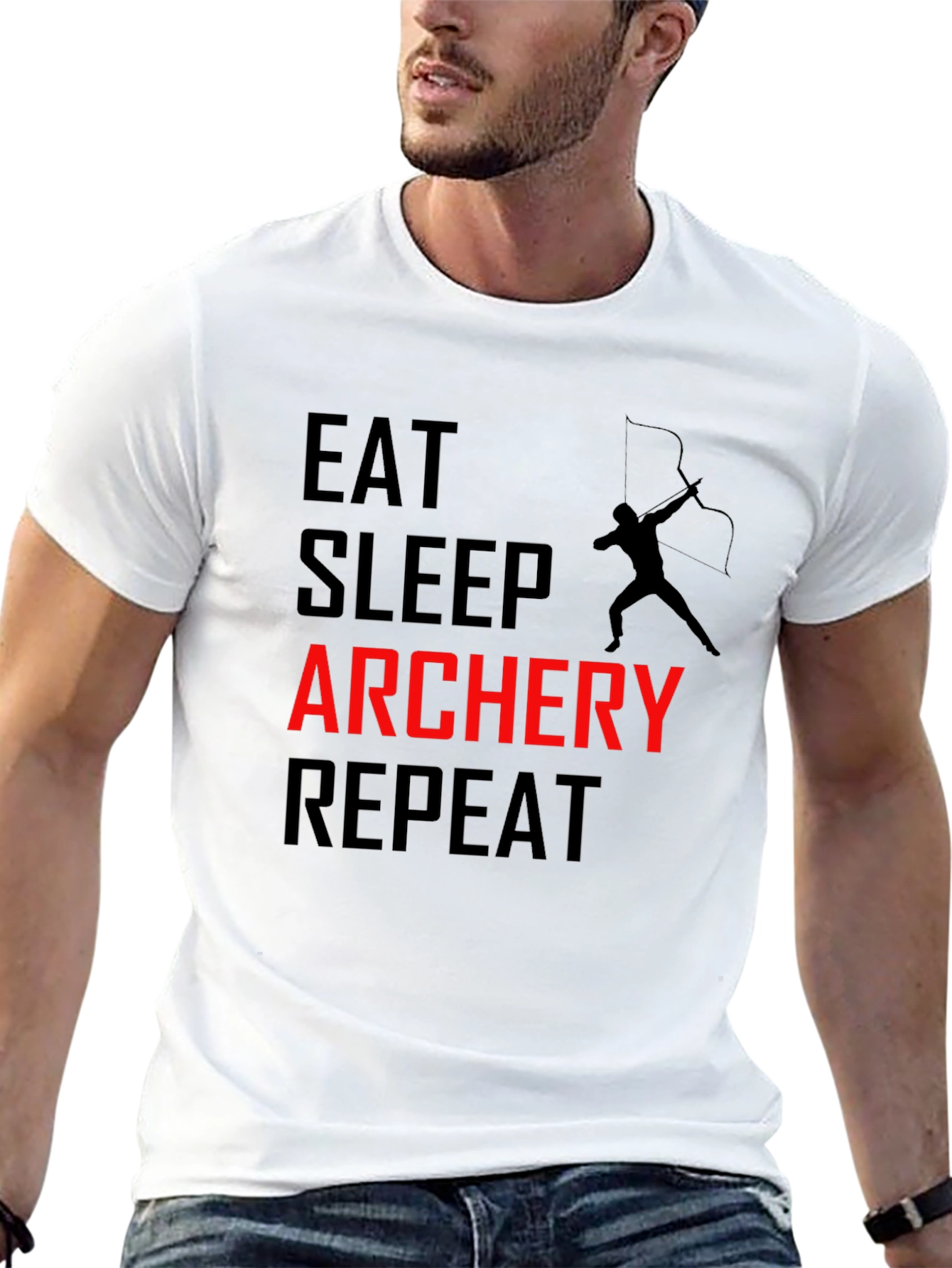 Eat Sleep Archery Repeat T-Shirt
