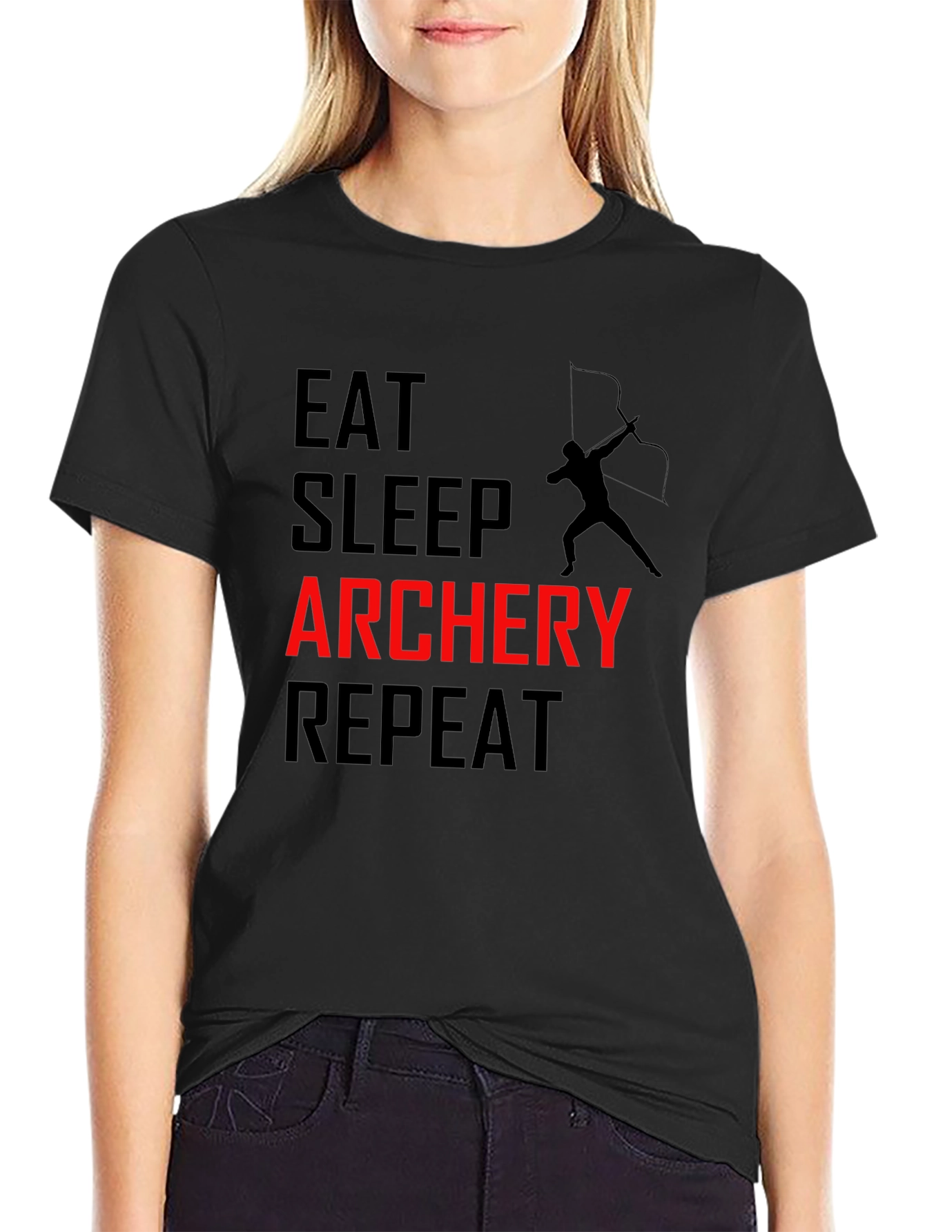 Eat Sleep Archery Repeat T-Shirt