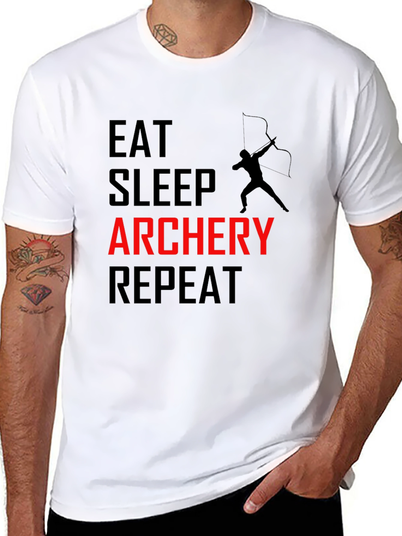 Eat Sleep Archery Repeat T-Shirt