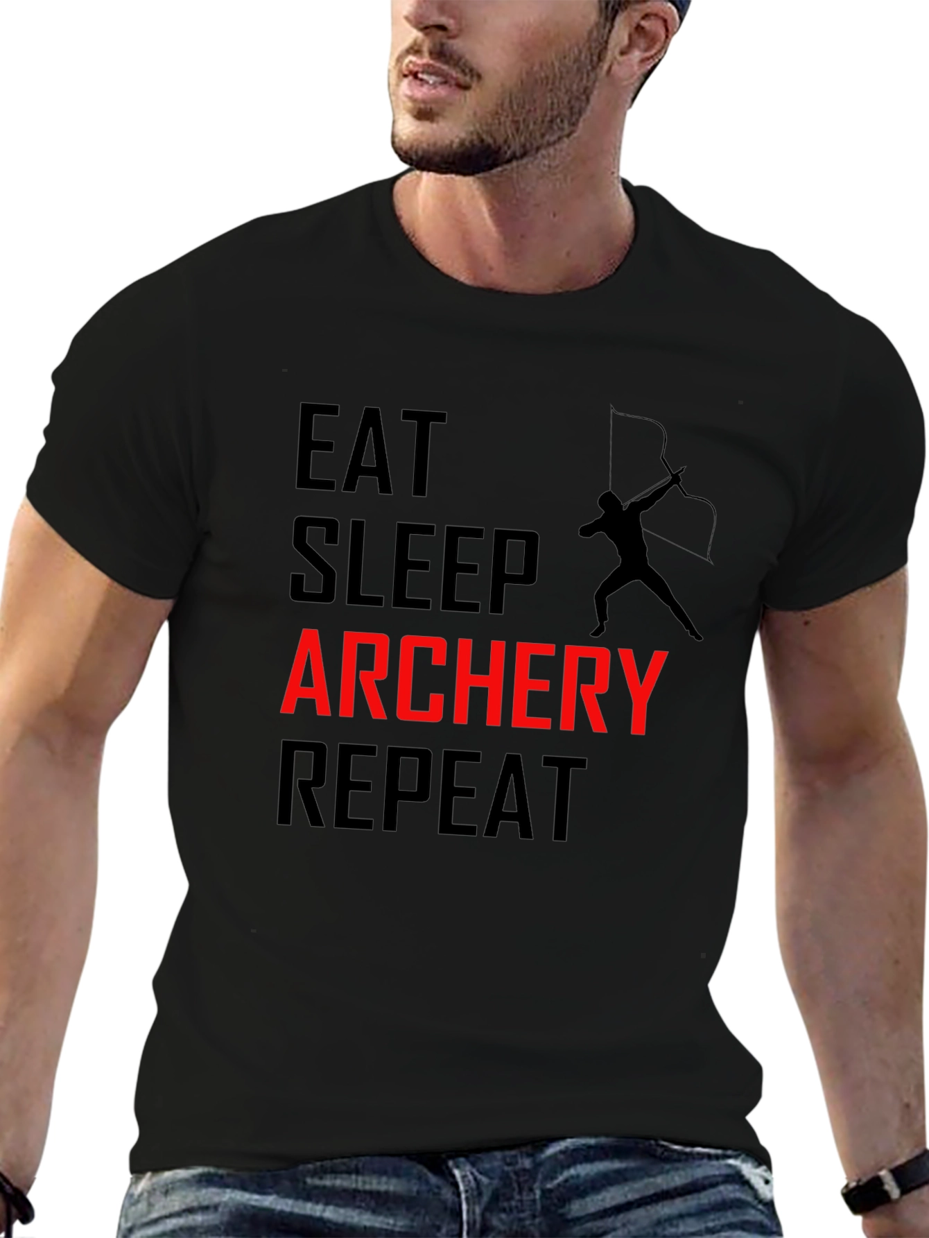 Eat Sleep Archery Repeat T-Shirt