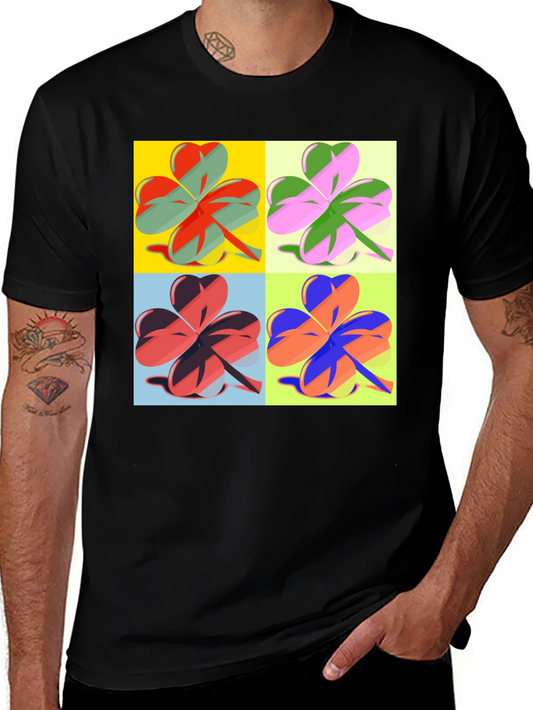Pop Art Clover T-Shirt - St. Patricks Day