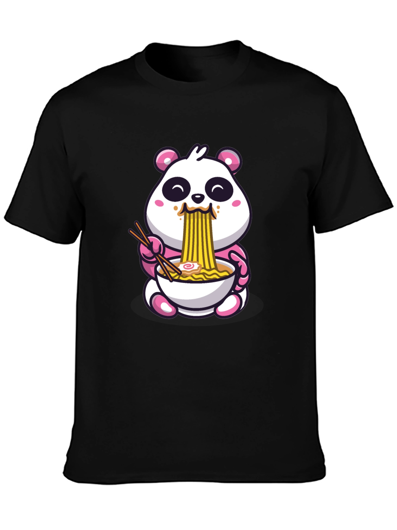 Cute Panda Ramen T-Shirt