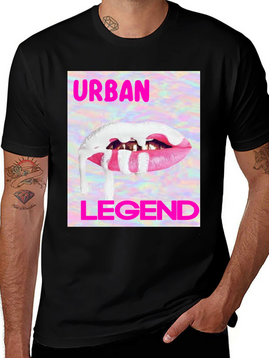 Urban Legend Graphic Tee - Black