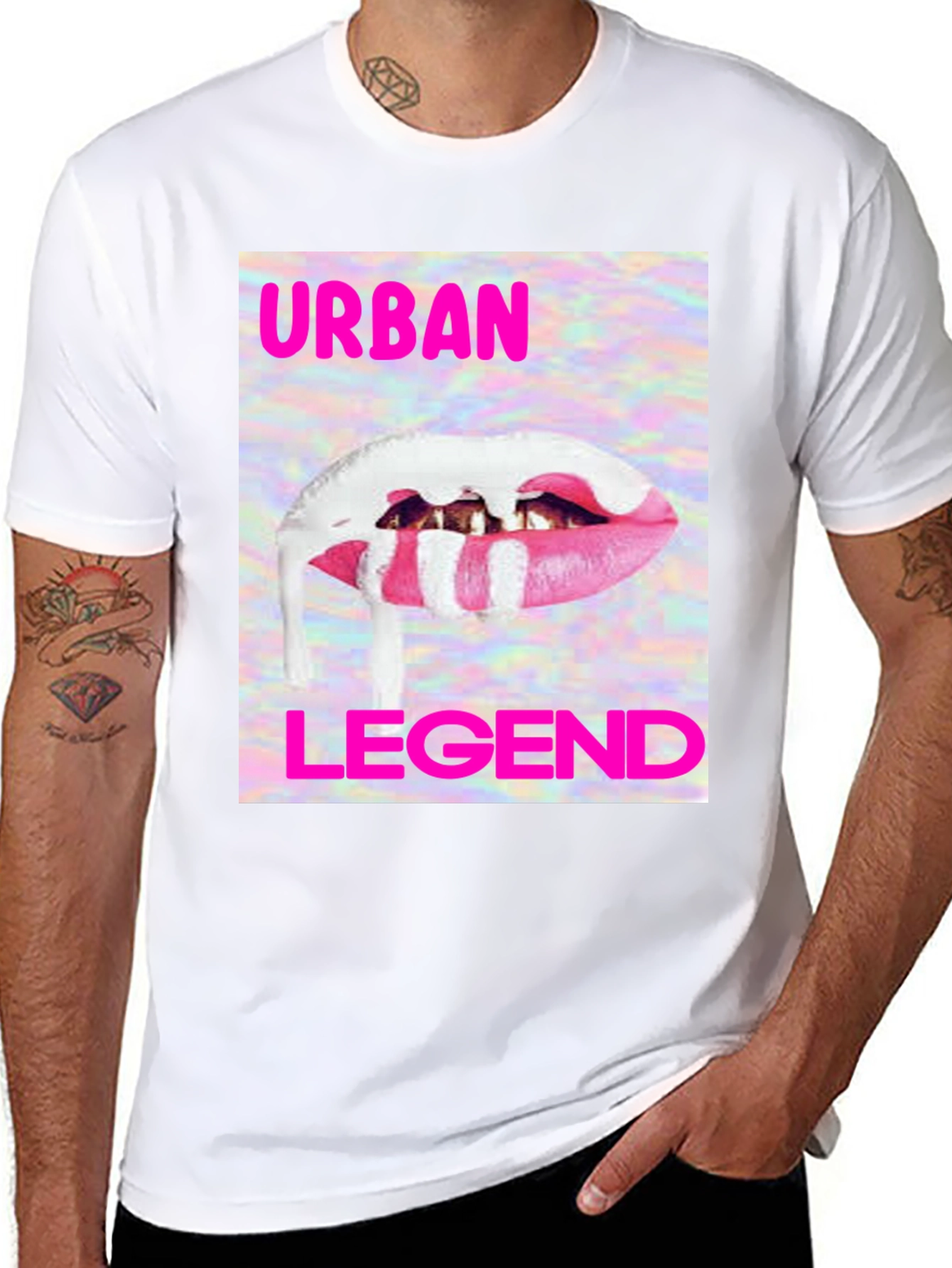 Urban Legend Graphic Tee - Black