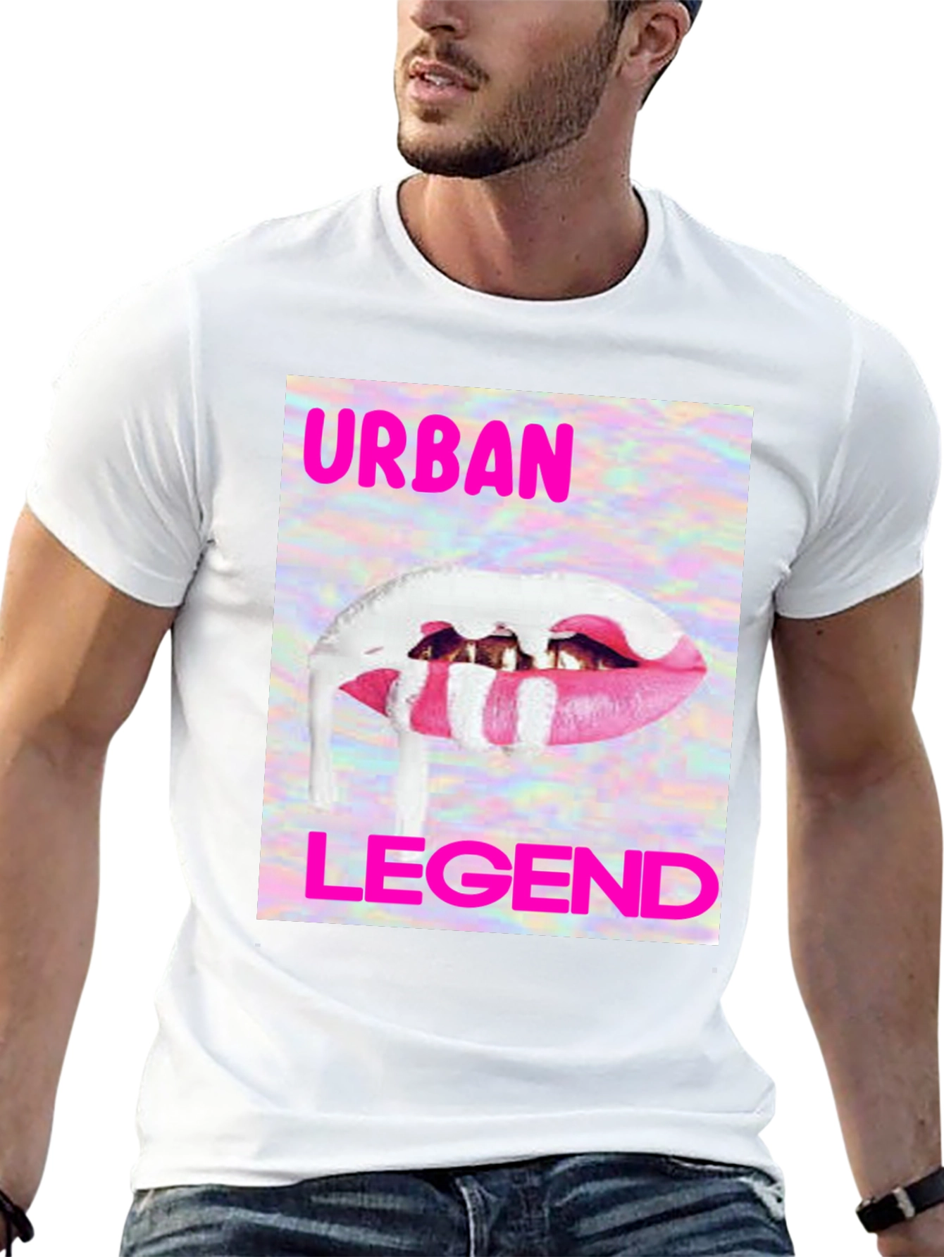 Urban Legend Graphic Tee - Black