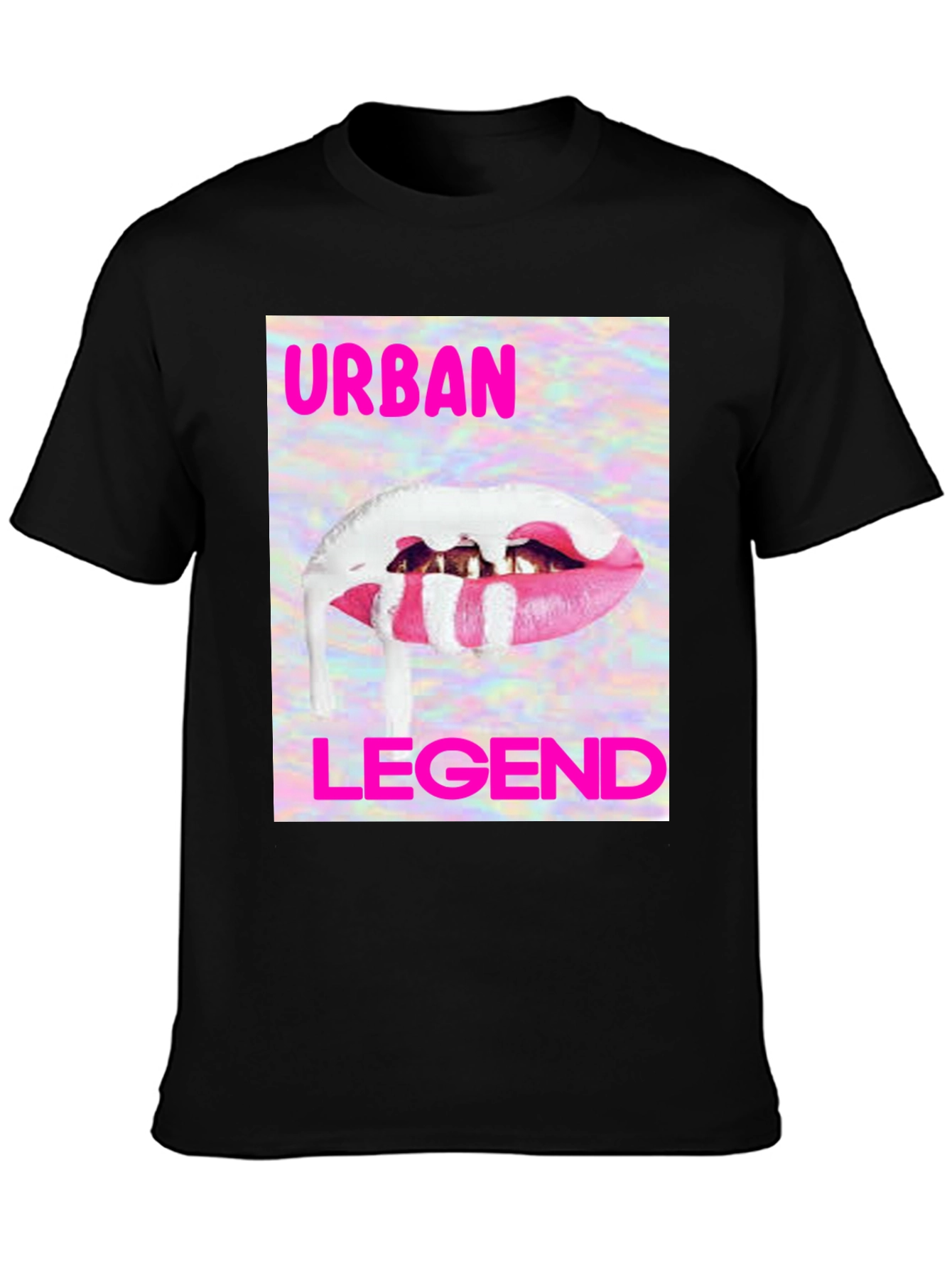 Urban Legend Graphic Tee - Black