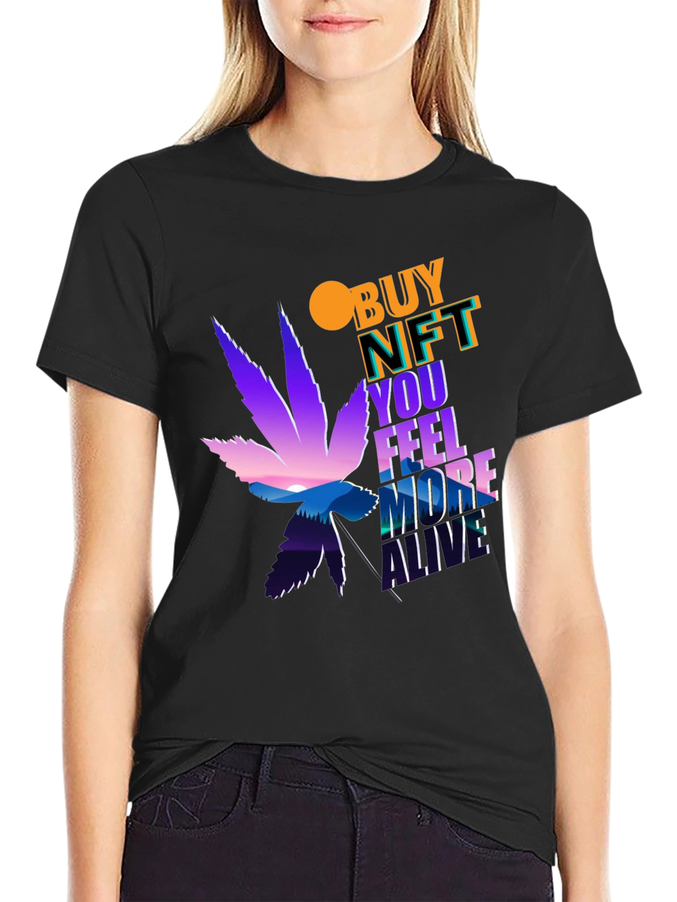 Buy NFT T-Shirt: Feel More Alive