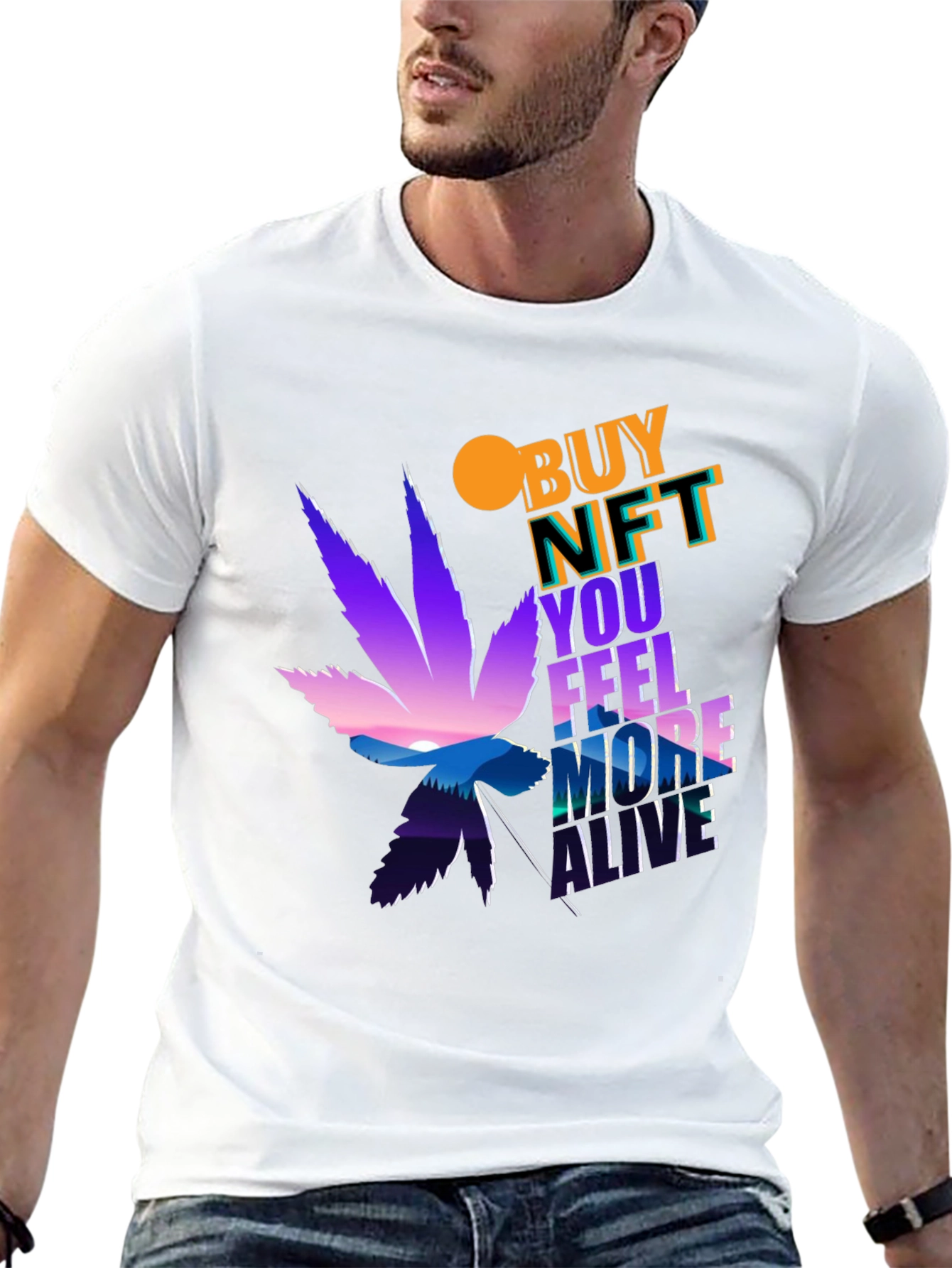 Buy NFT T-Shirt: Feel More Alive