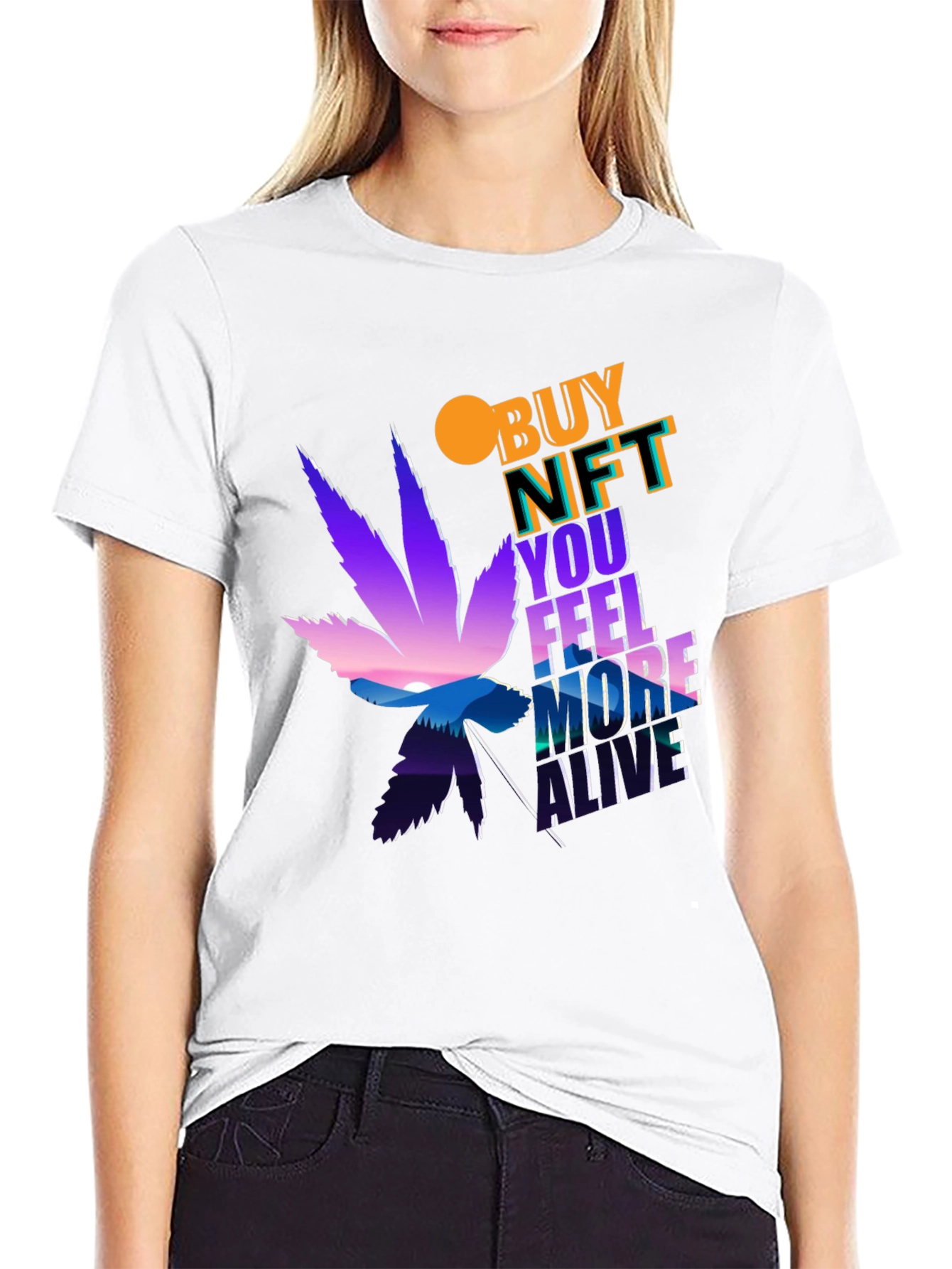Buy NFT T-Shirt: Feel More Alive