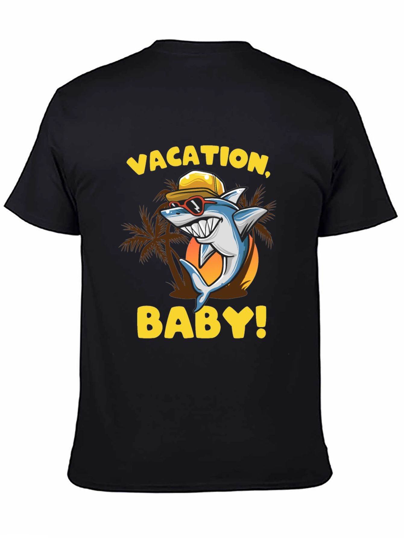 Vacation Shark Baby Graphic T-Shirt