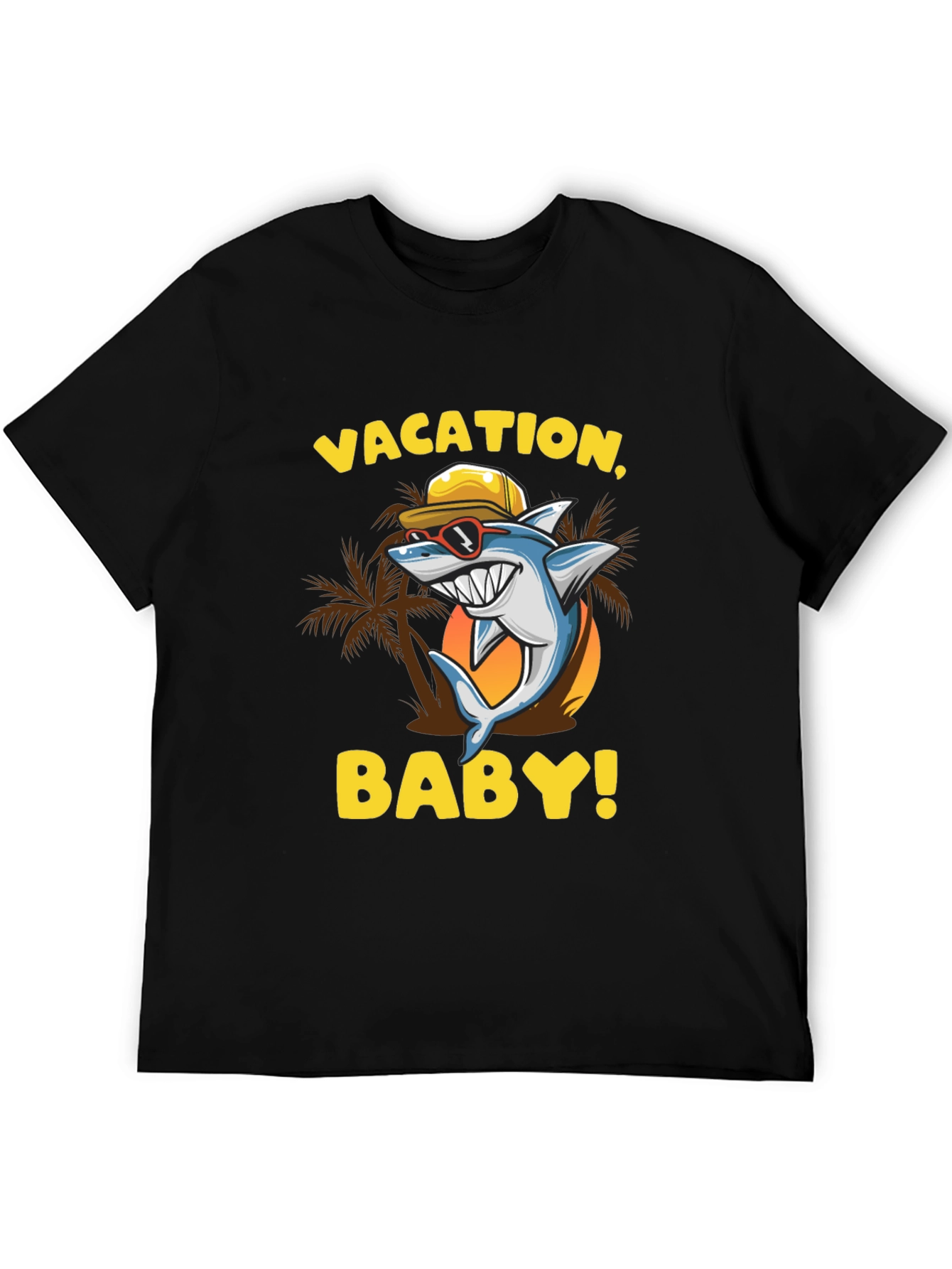 Vacation Shark Baby Graphic T-Shirt