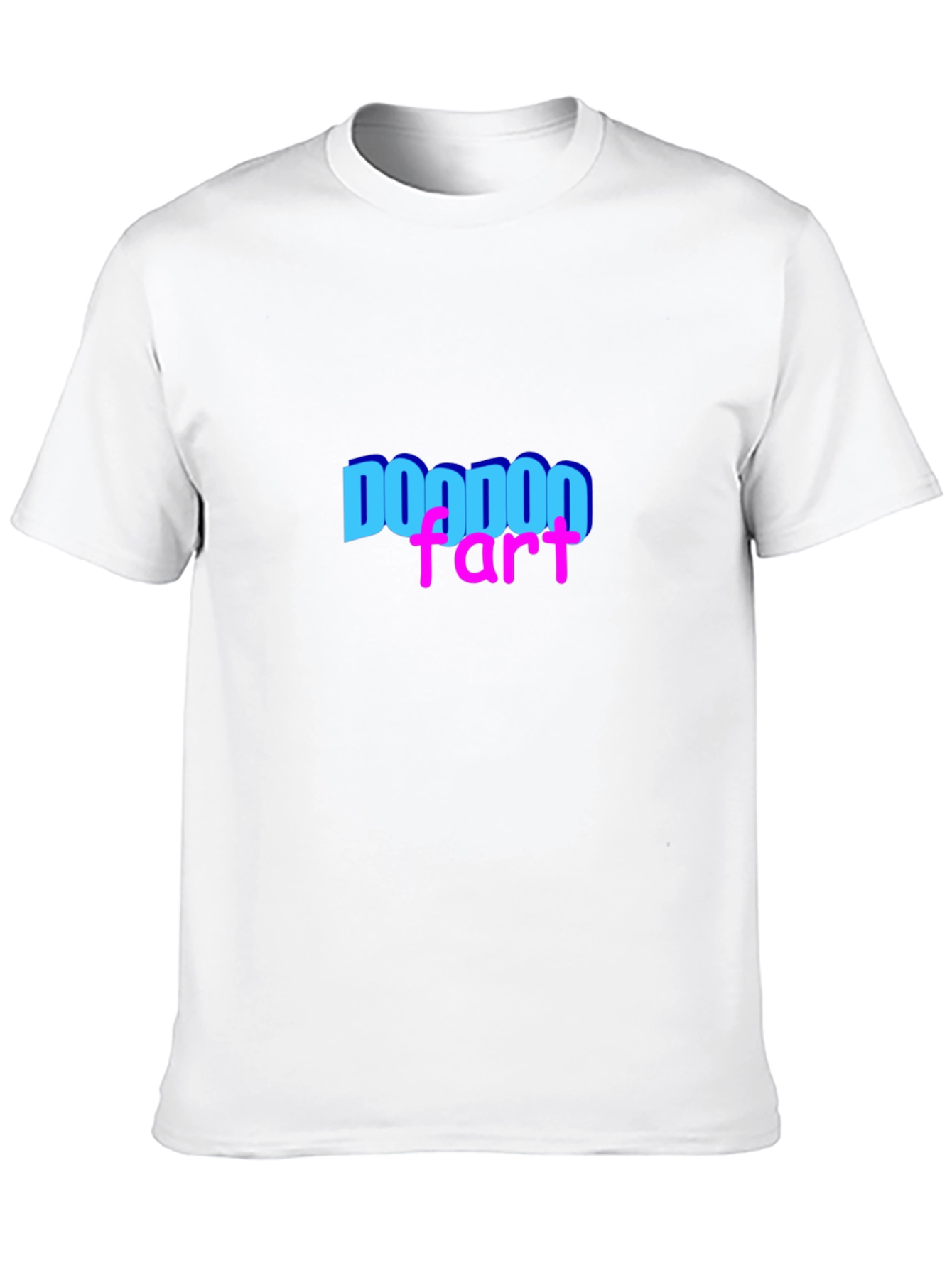 Doodoo Fart Graphic Tee - Black Casual T-Shirt