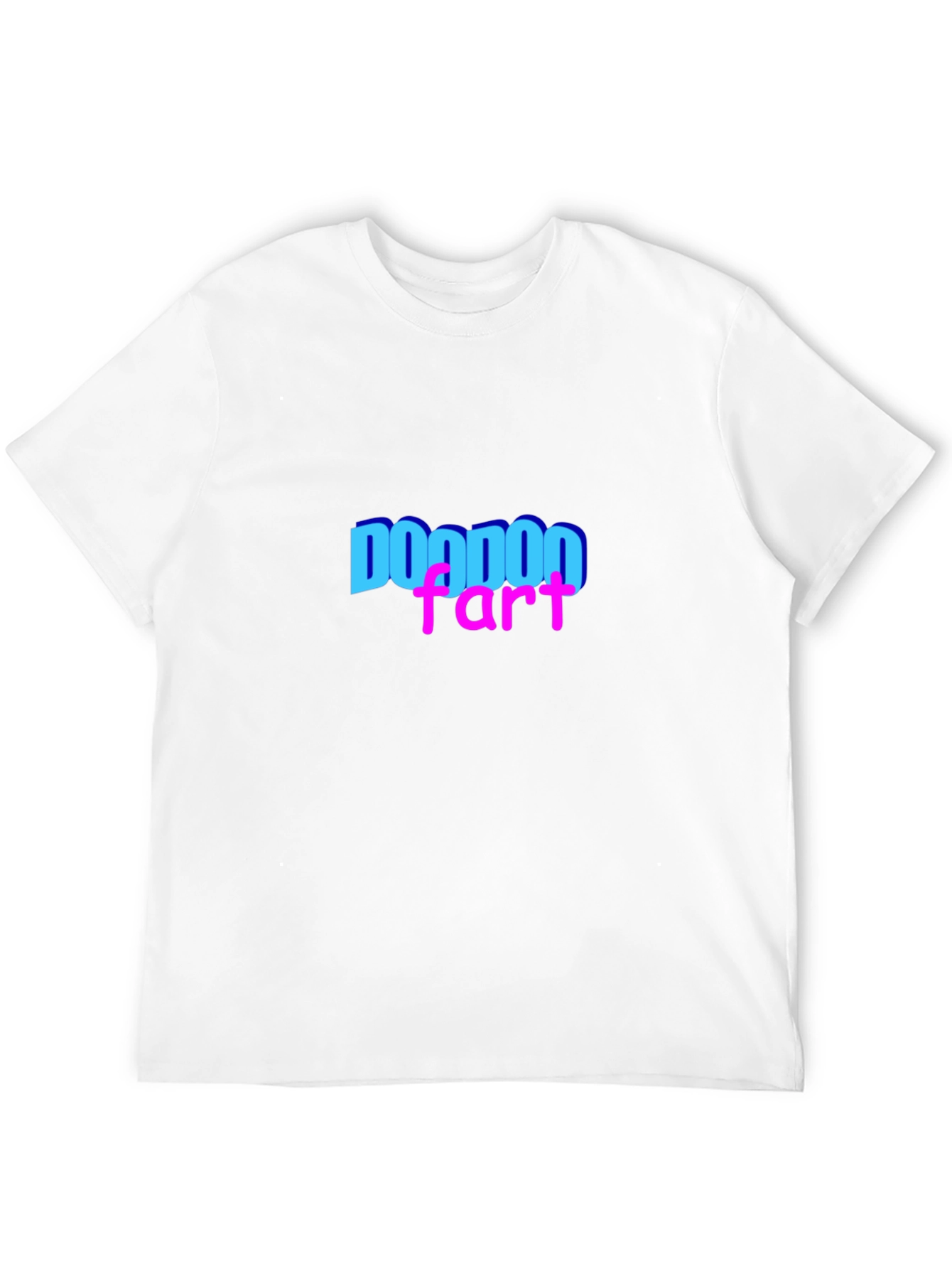 Doodoo Fart Graphic Tee - Black Casual T-Shirt