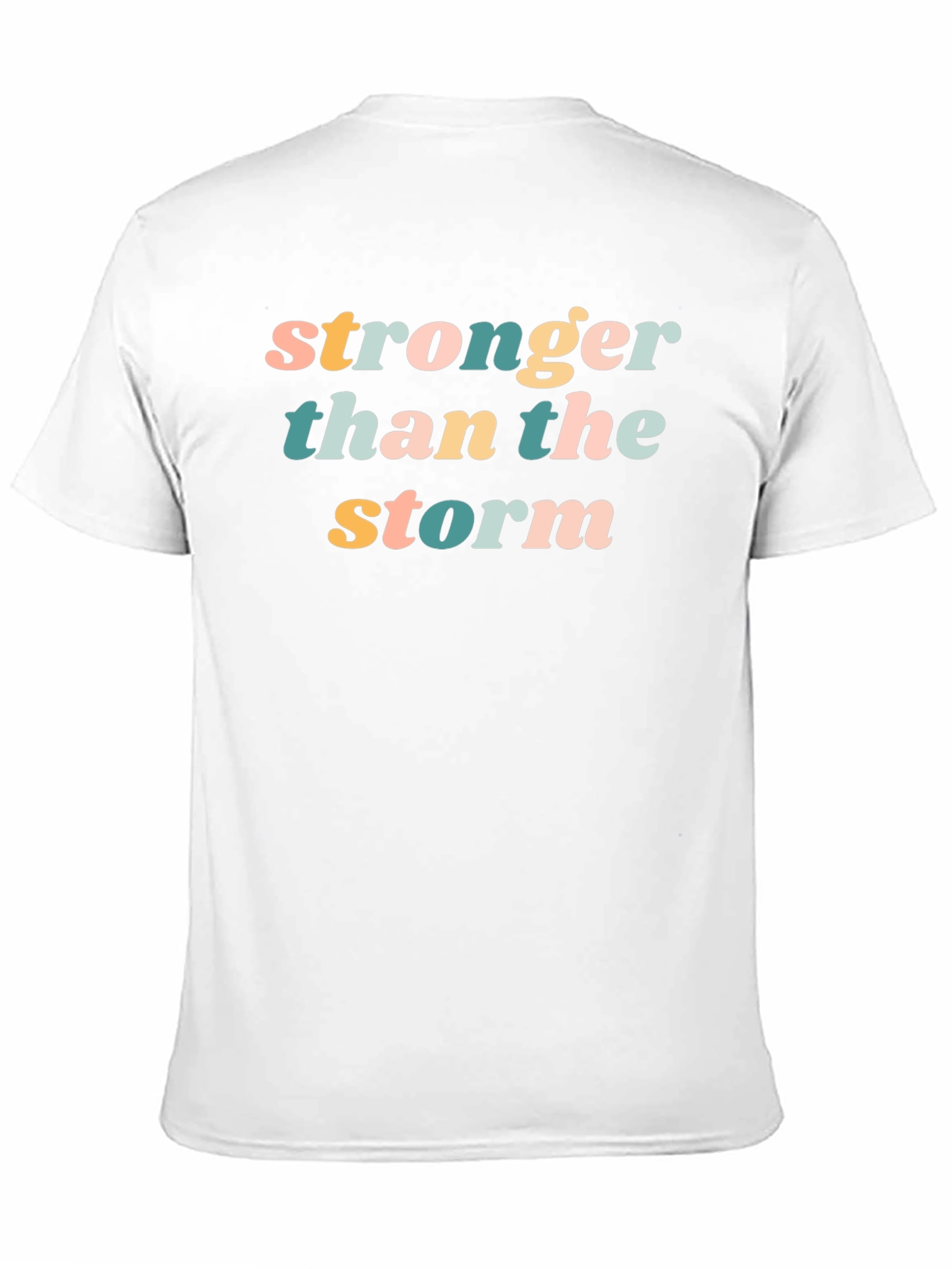 Stronger Than The Storm Black T-Shirt