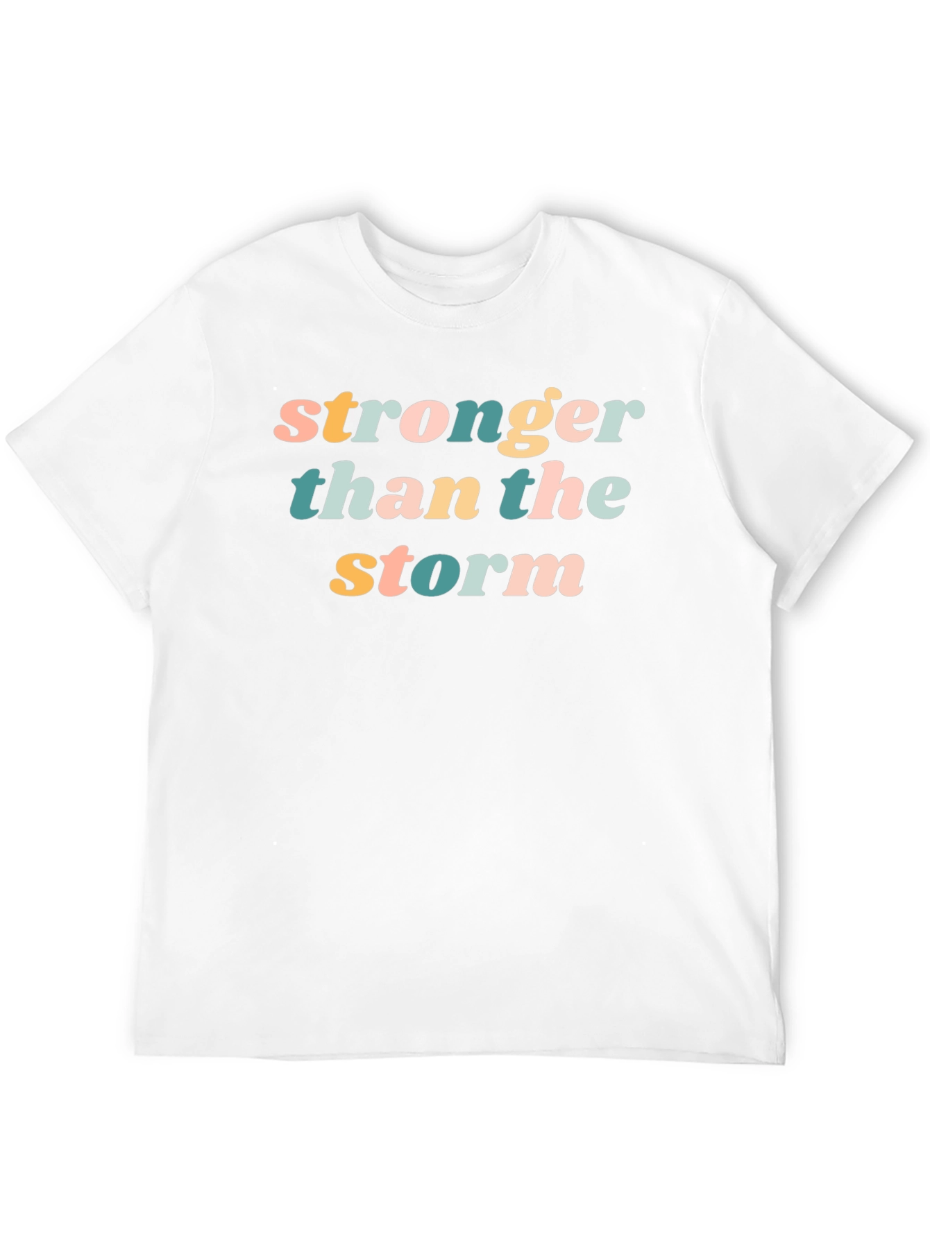 Stronger Than The Storm Black T-Shirt