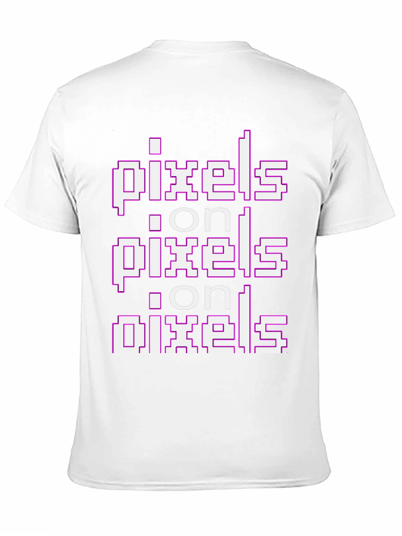 Pixels on Pixels Graphic T-Shirt