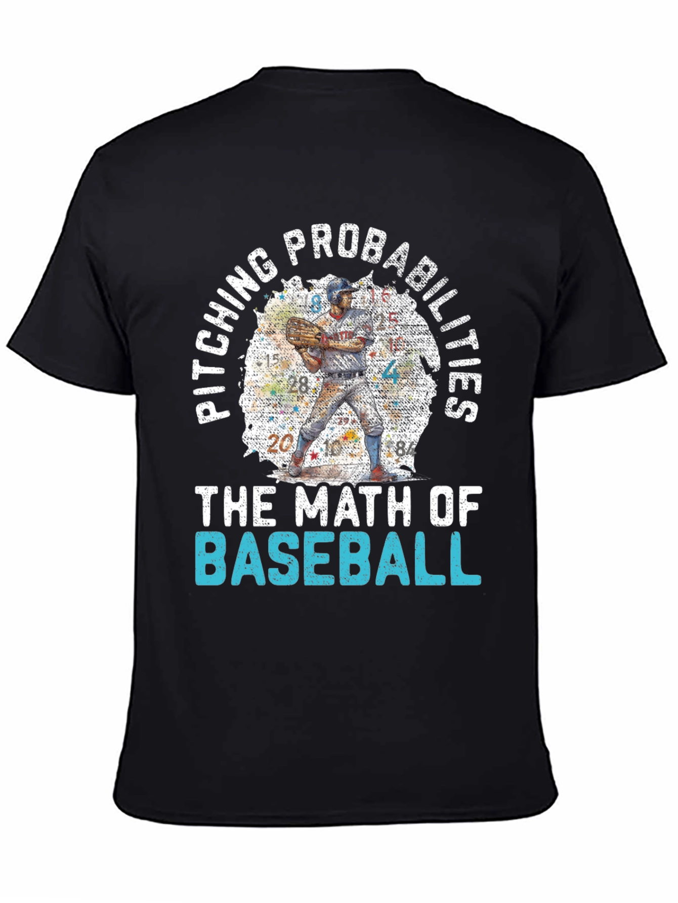 Baseball Math Tee - Pitching Probabilities Shirt