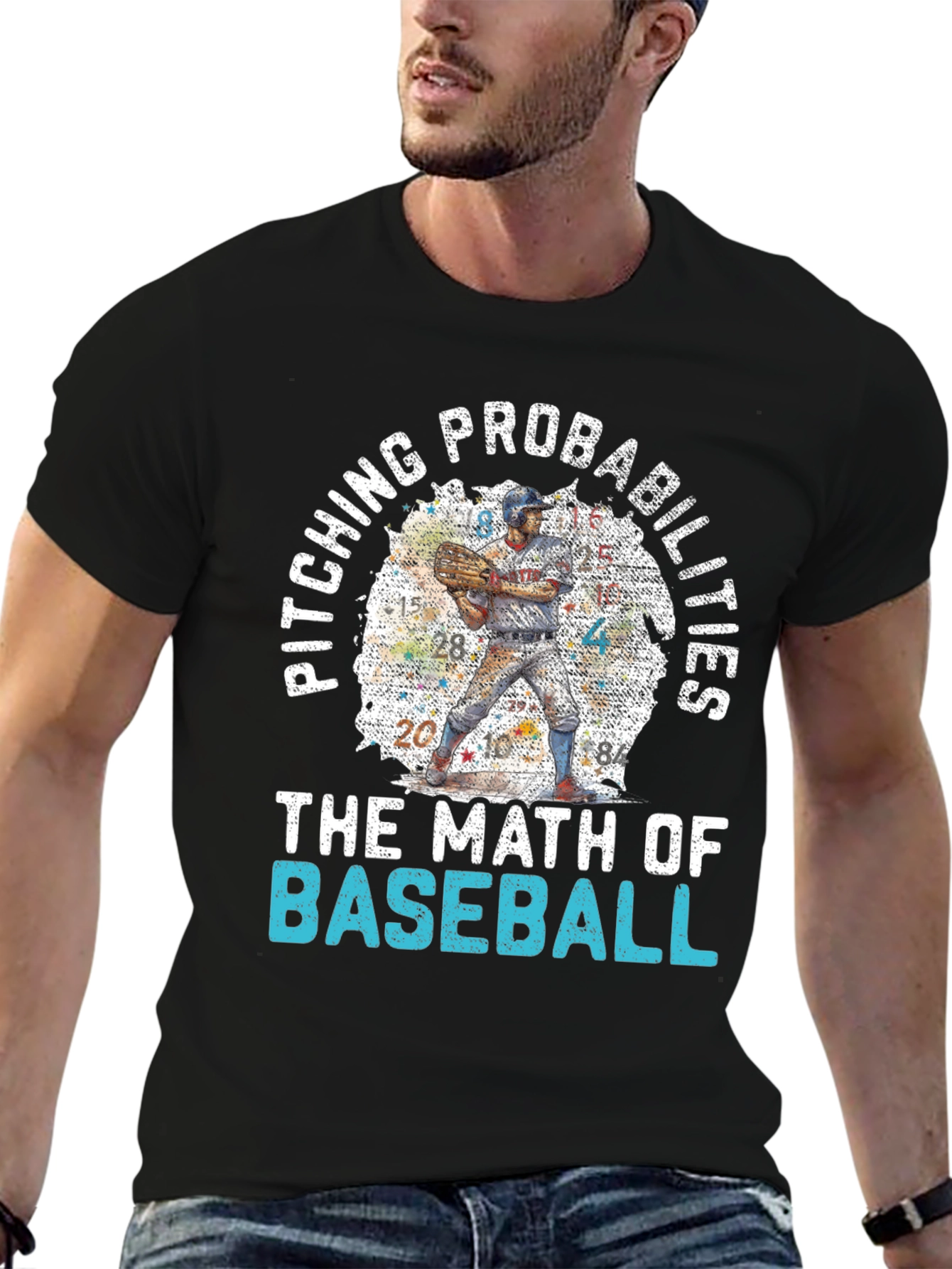 Baseball Math Tee - Pitching Probabilities Shirt