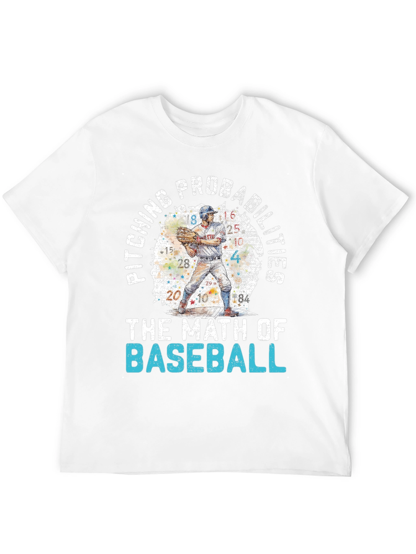 Baseball Math Tee - Pitching Probabilities Shirt