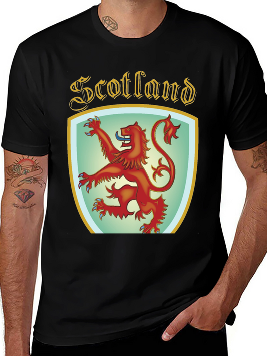 Scotland Lion Rampant Crest T-Shirt