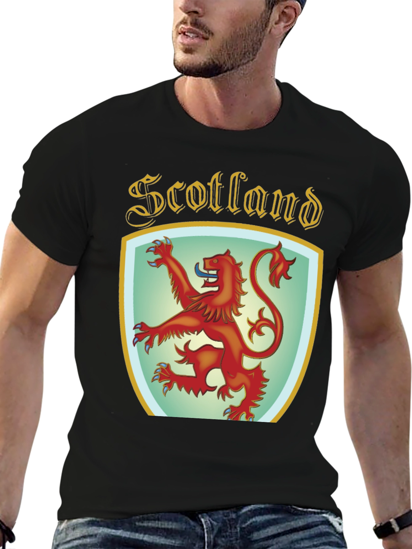 Scotland Lion Rampant Crest T-Shirt