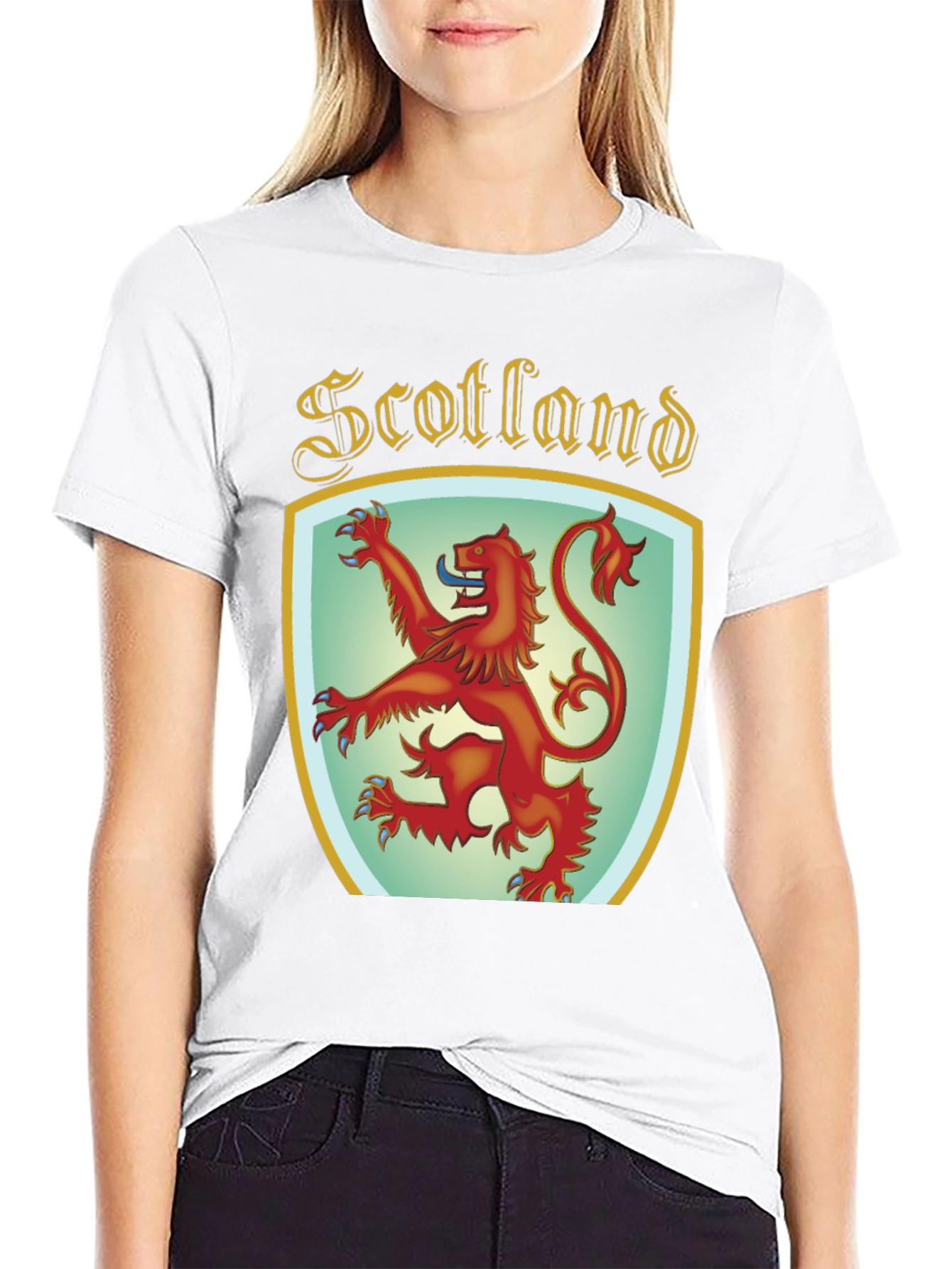 Scotland Lion Rampant Crest T-Shirt