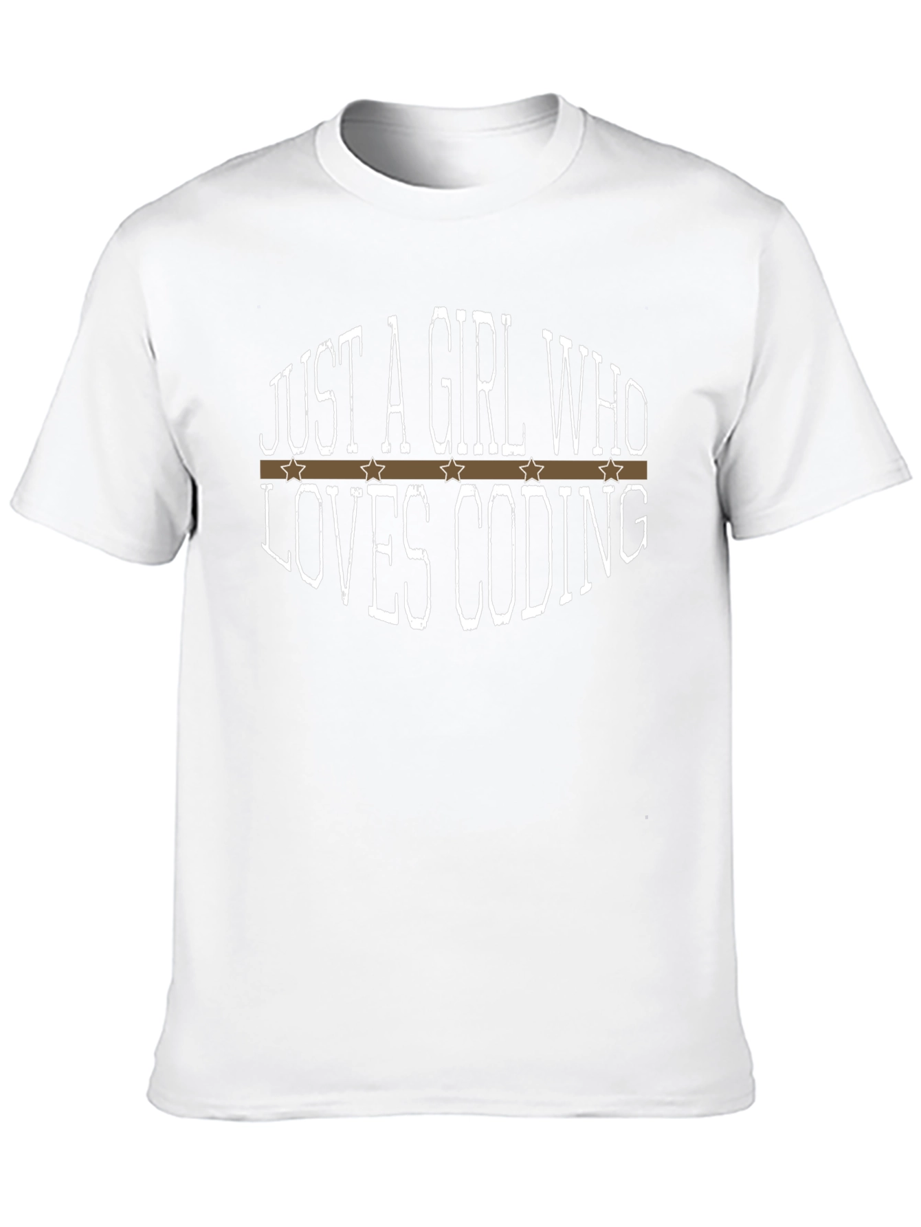 Just a Girl Who Loves Coding T-Shirt
