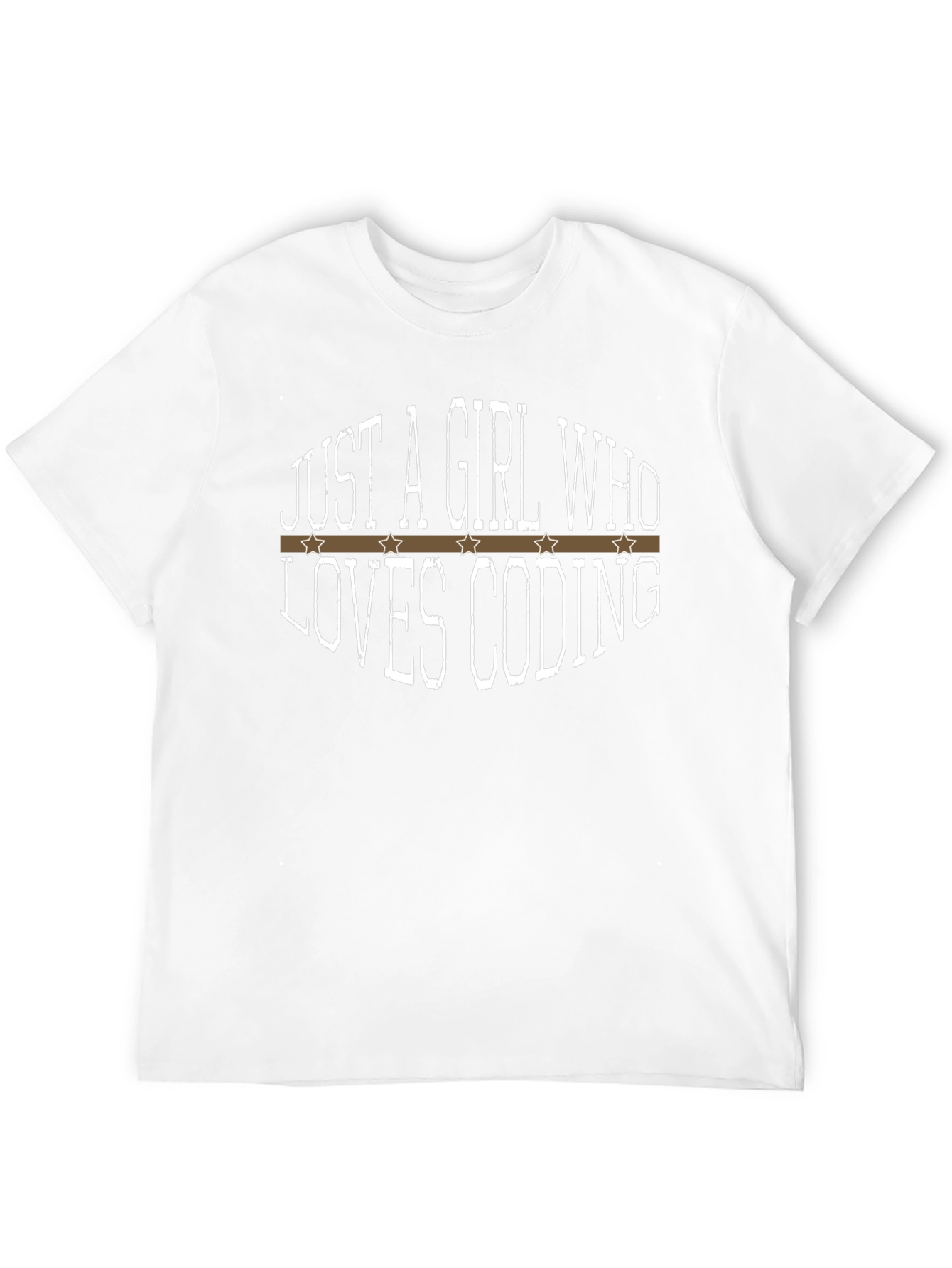 Just a Girl Who Loves Coding T-Shirt